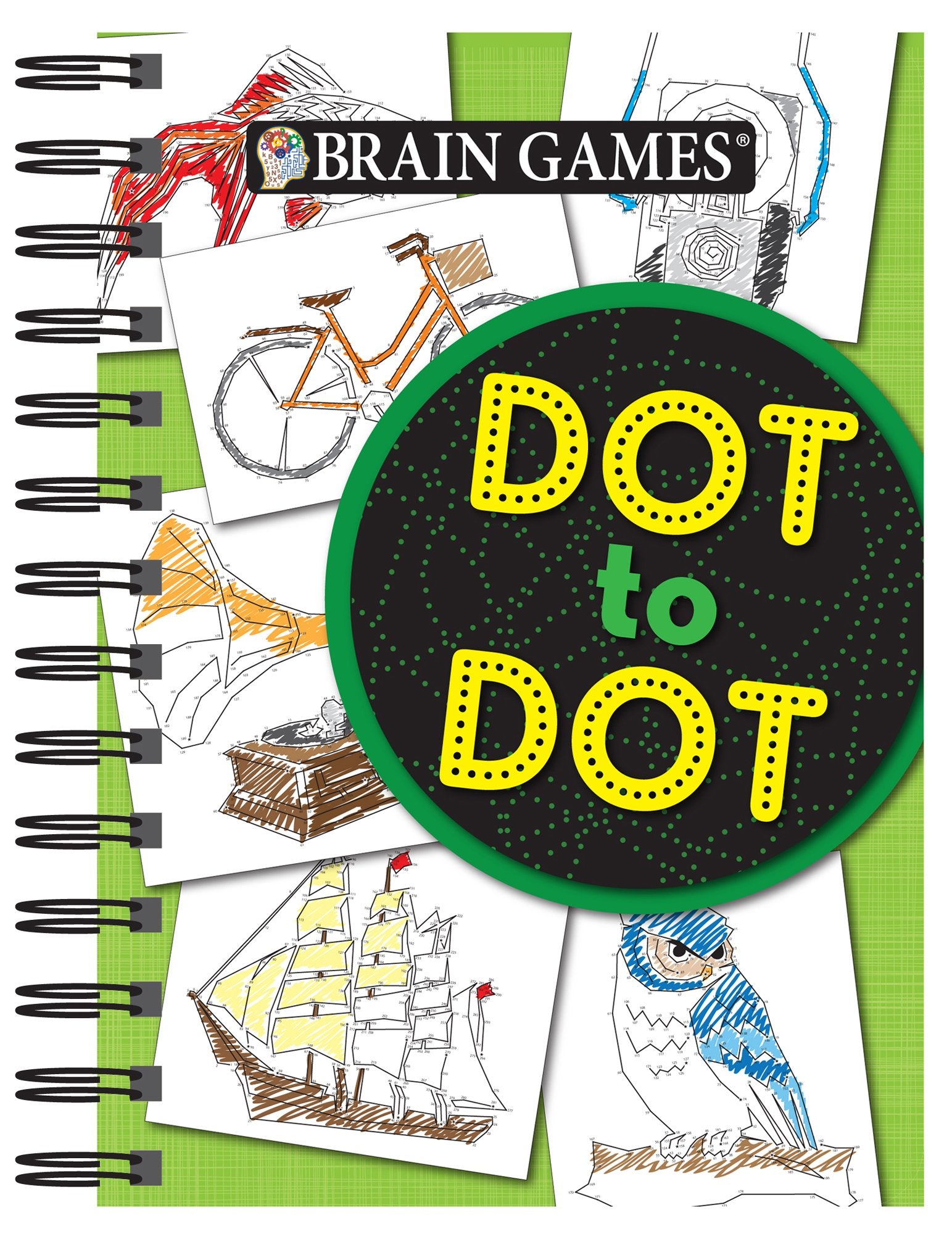 Mini Brain Games Dot to Dot 2 (Brain Games - To Go) Leisure & Fun