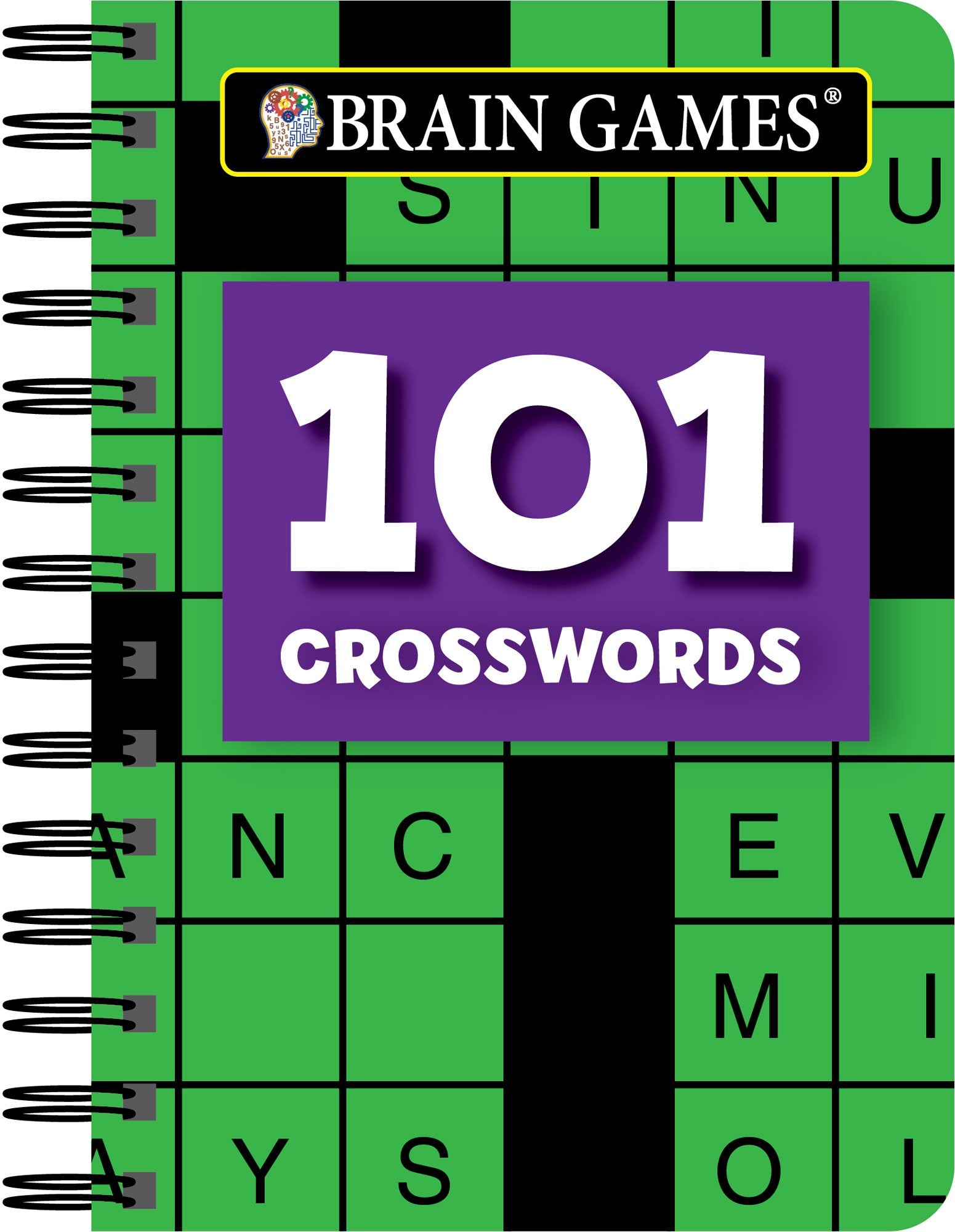 Mini Brain Games 101 Crosswords (Brain Games - To Go) Leisure & Fun