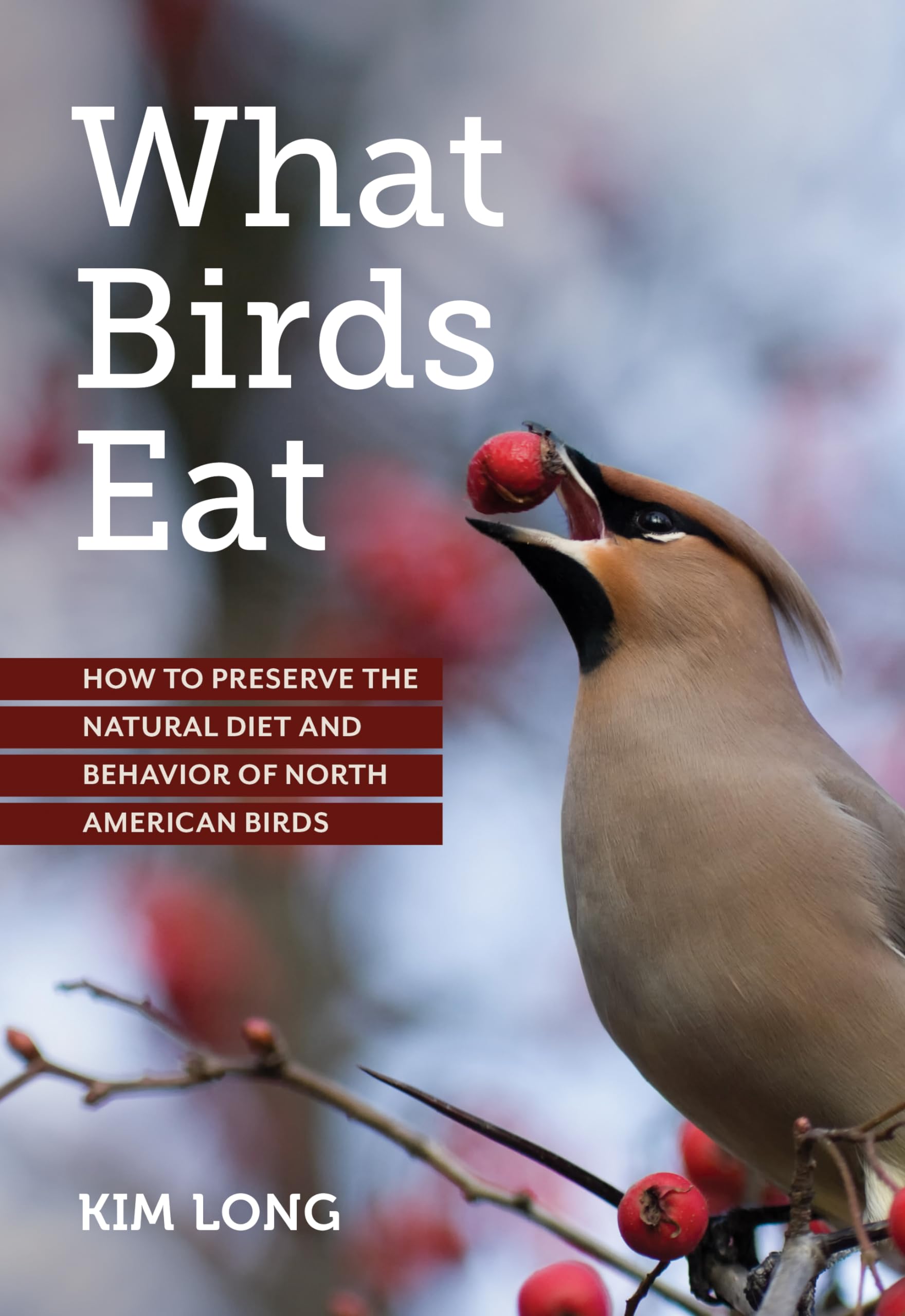 What Birds Eat: How to Preserve the Natural Diet and Behavior of North American Birds Medicine