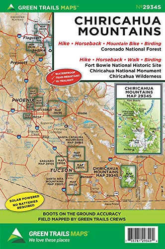 Chiricahua Mountains, AZ (Green Trails Maps) Leisure, Home & Garden