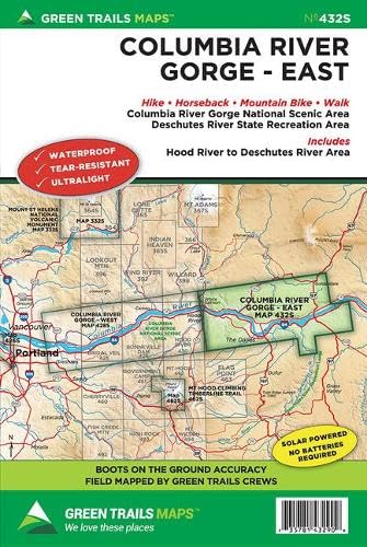 Columbia River Gorge East, or No. 432s (Green Trails Maps) Leisure, Home & Garden