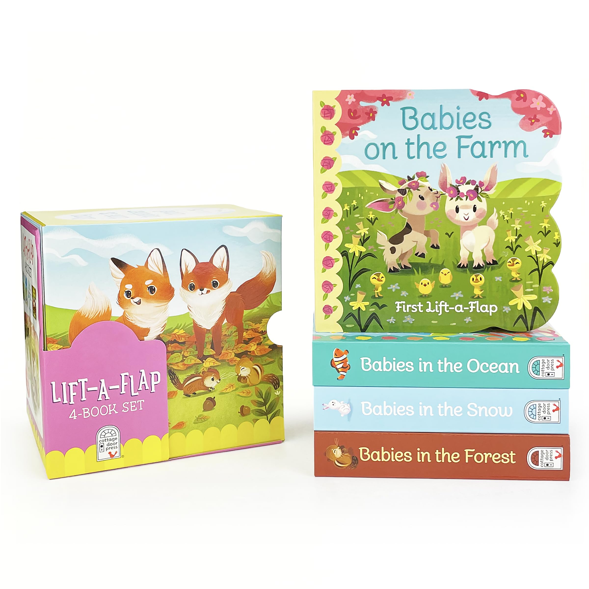 Babies in The: Babies in the Wild / Babies in the Snow / Babies on the Farm / Babies in the Forest book