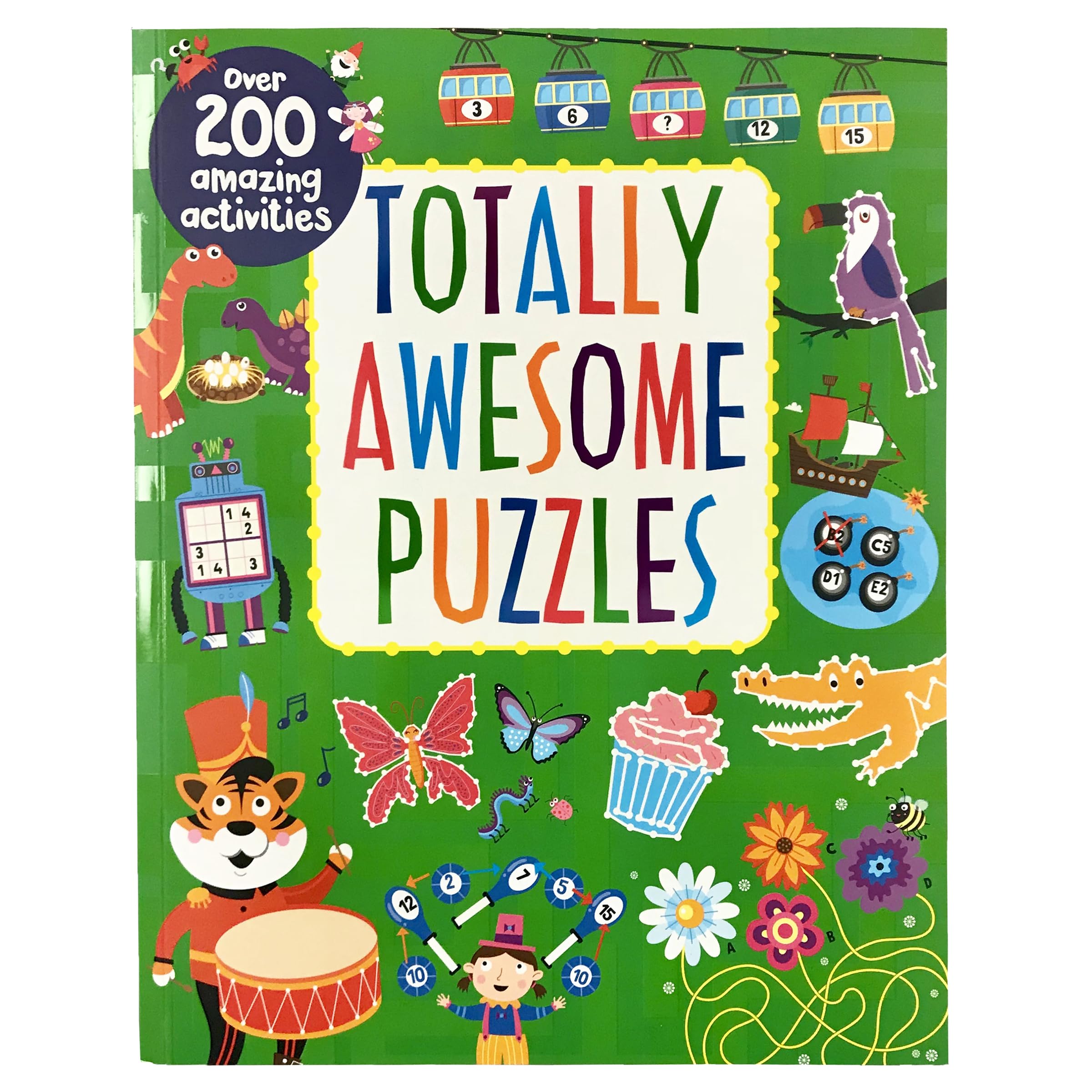 Totally Awesome Puzzles: Over 200 Amazing Activities Tiptoi & Games