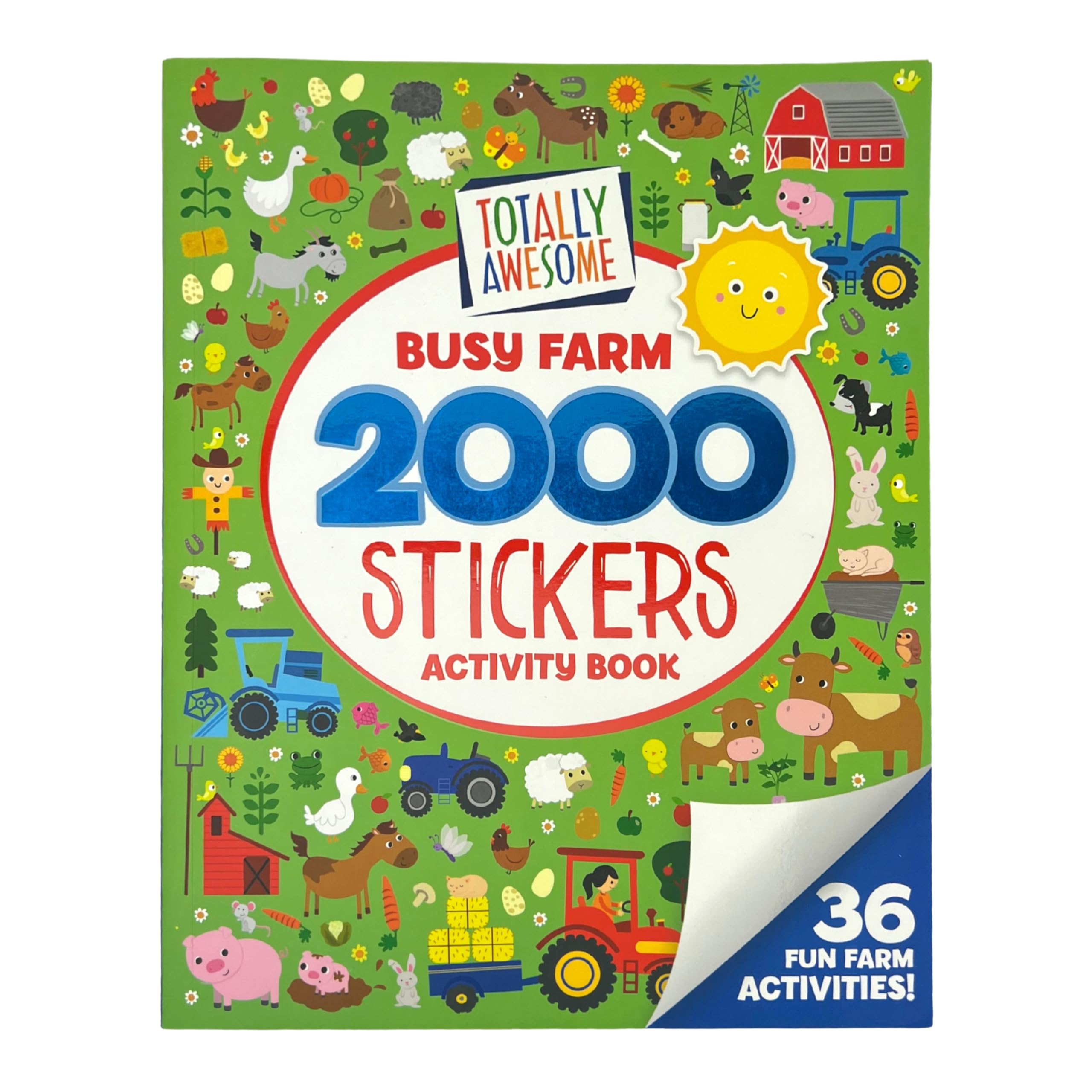 2000 Stickers Busy Farm: 36 Fun and Friendly Activities! Non-fiction