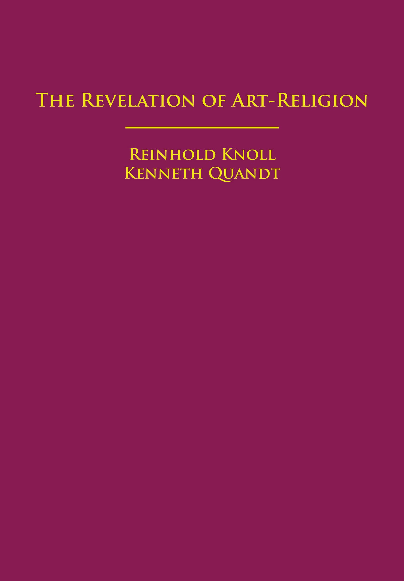 The Revelation of Art-Religion Film, Art & Culture