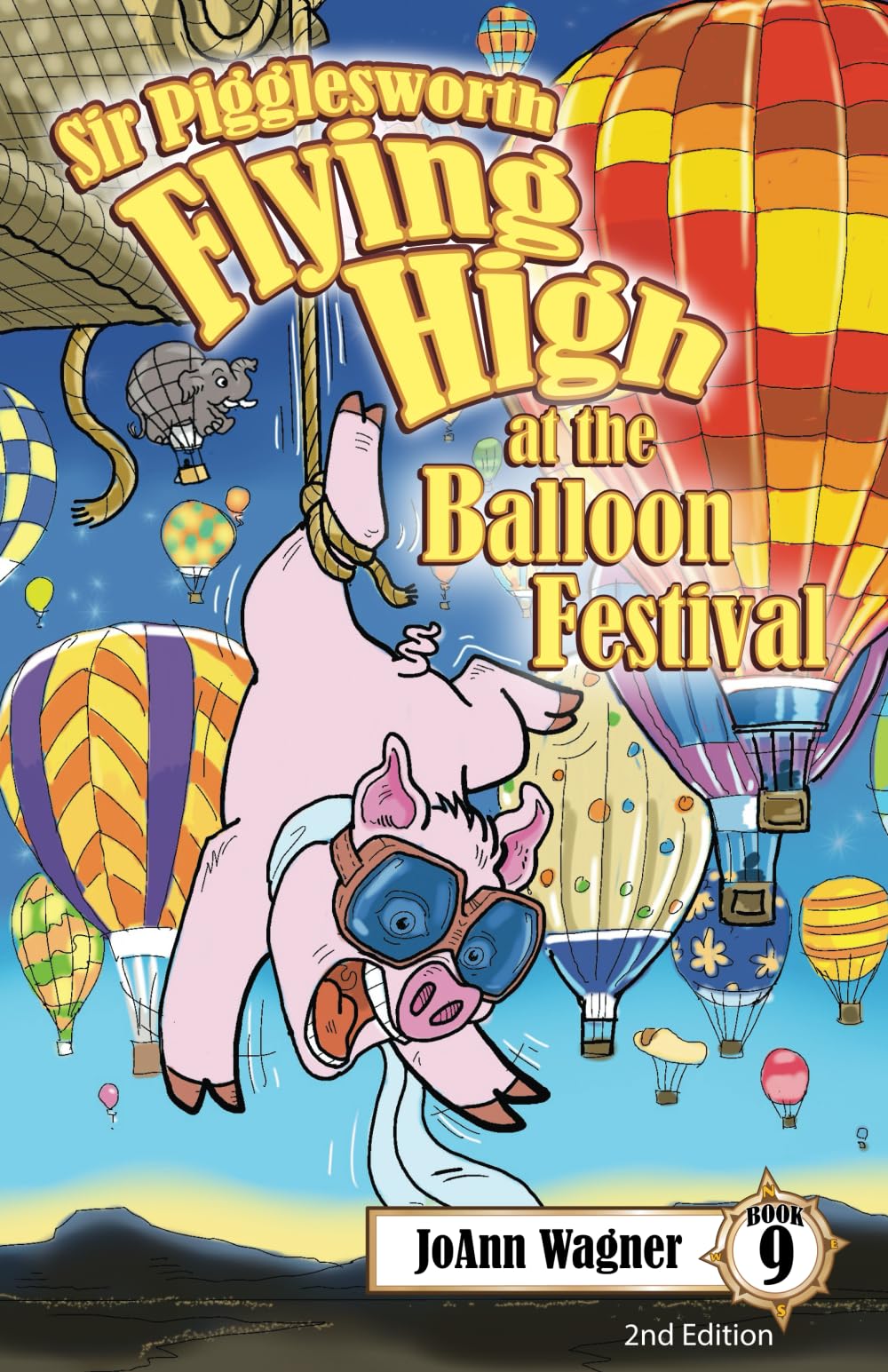 Sir Pigglesworth Flying High at the Balloon Festival Novels & Short Stories