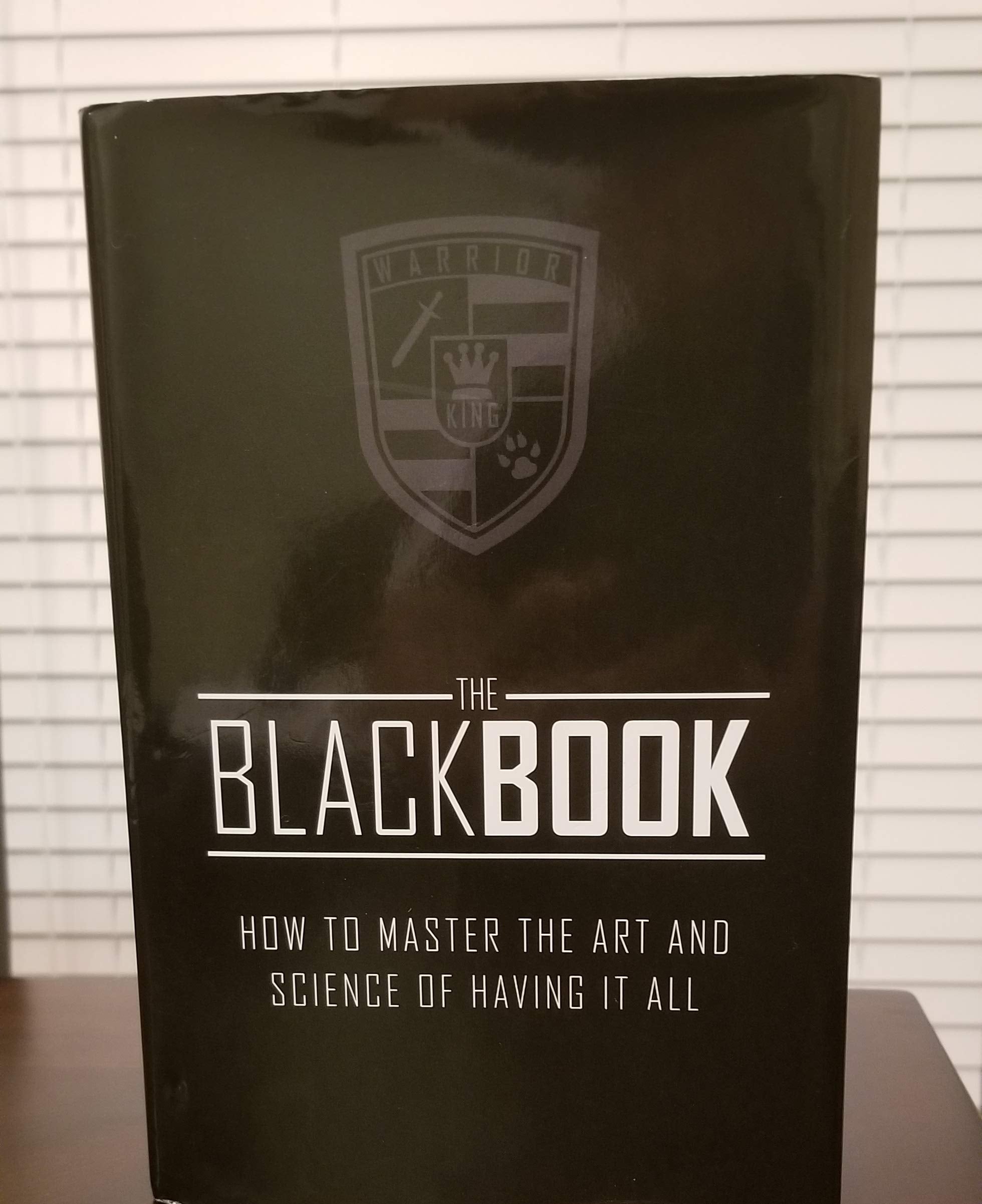 WARRIOR , THE BLACK BOOK, How To Master Art And Sc Books