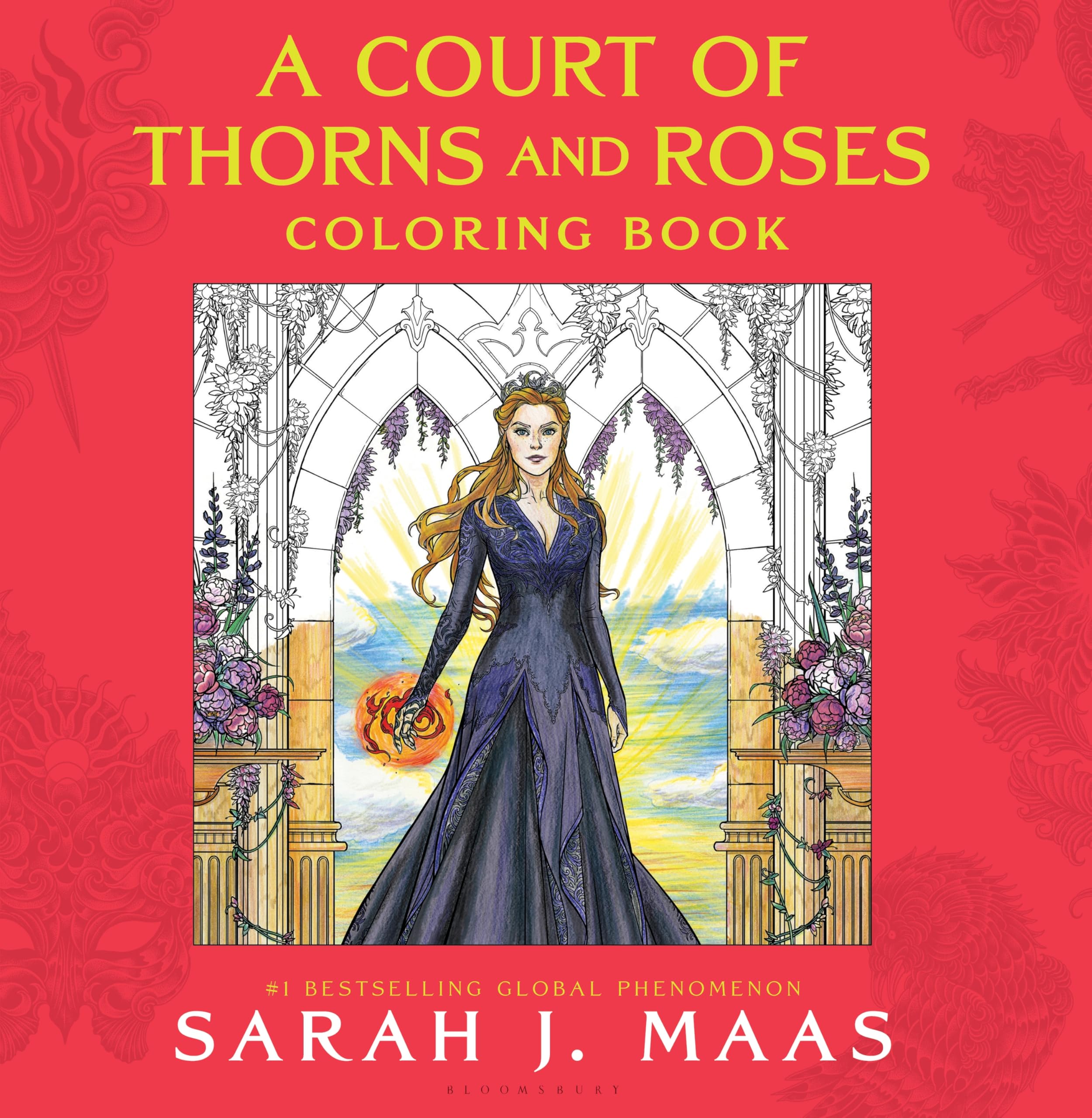 A Court of Thorns and Roses Coloring Book Fairy Tales & Legends