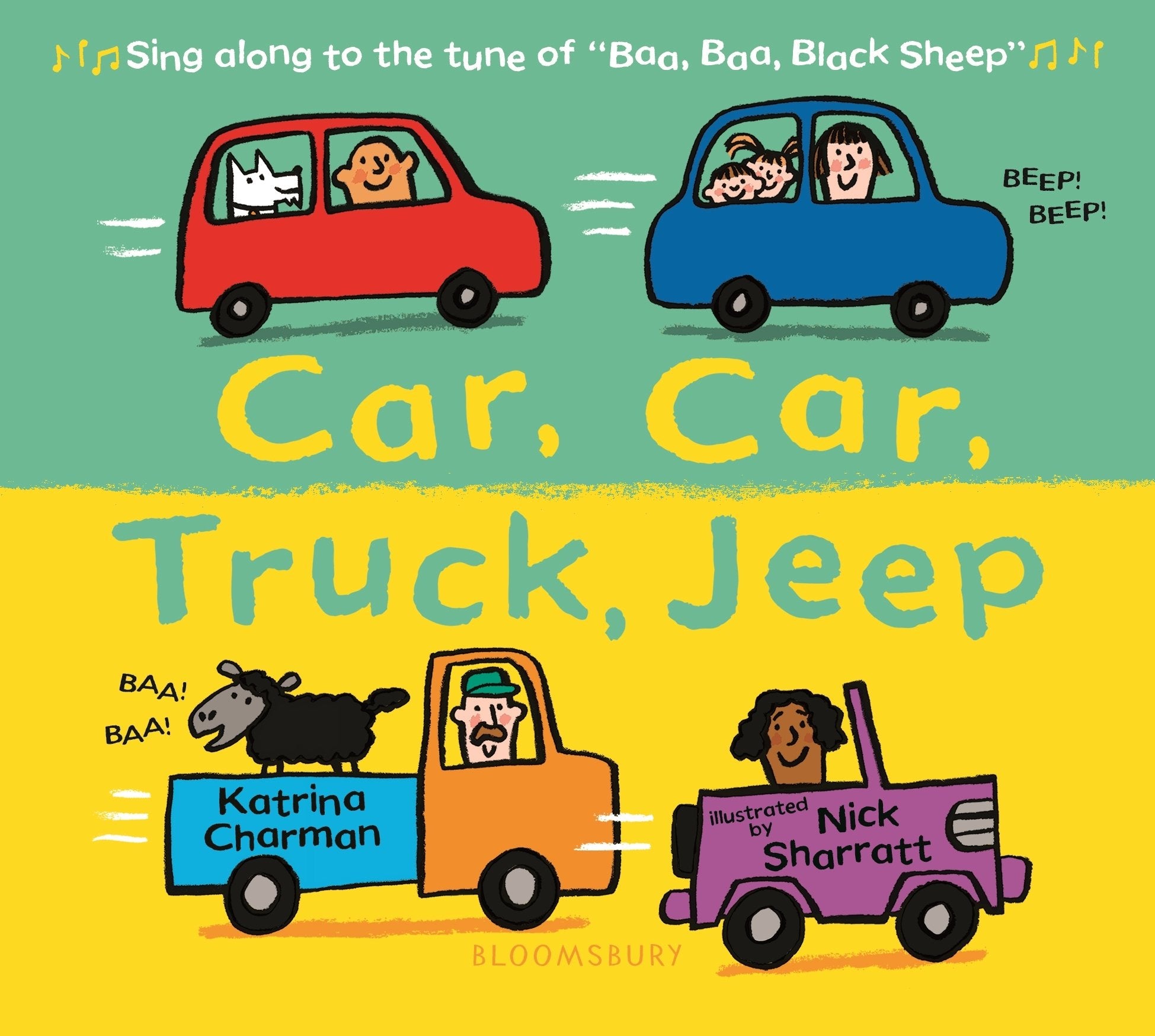 Car, Car, Truck, Jeep book
