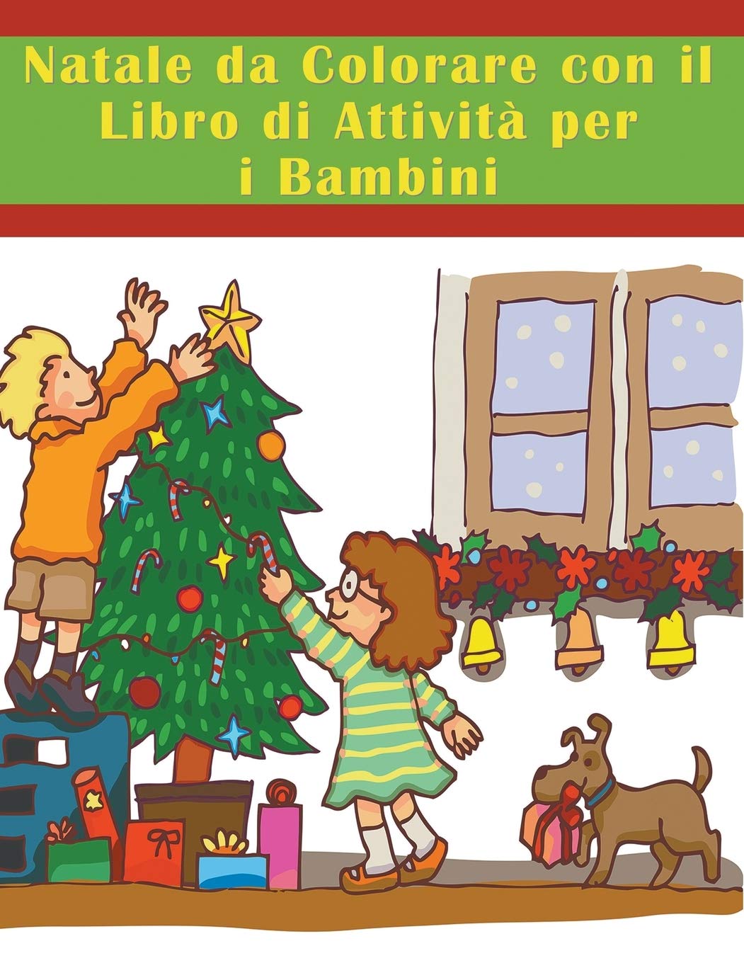 Natale da Colorare con il Libro di Attività per i Bambini Non-fiction