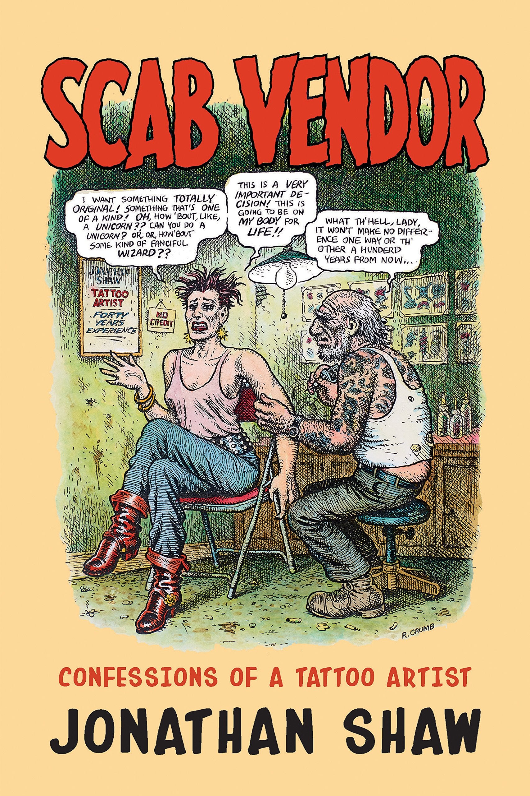 Scab Vendor: Confessions of a Tattoo Artist Personalities