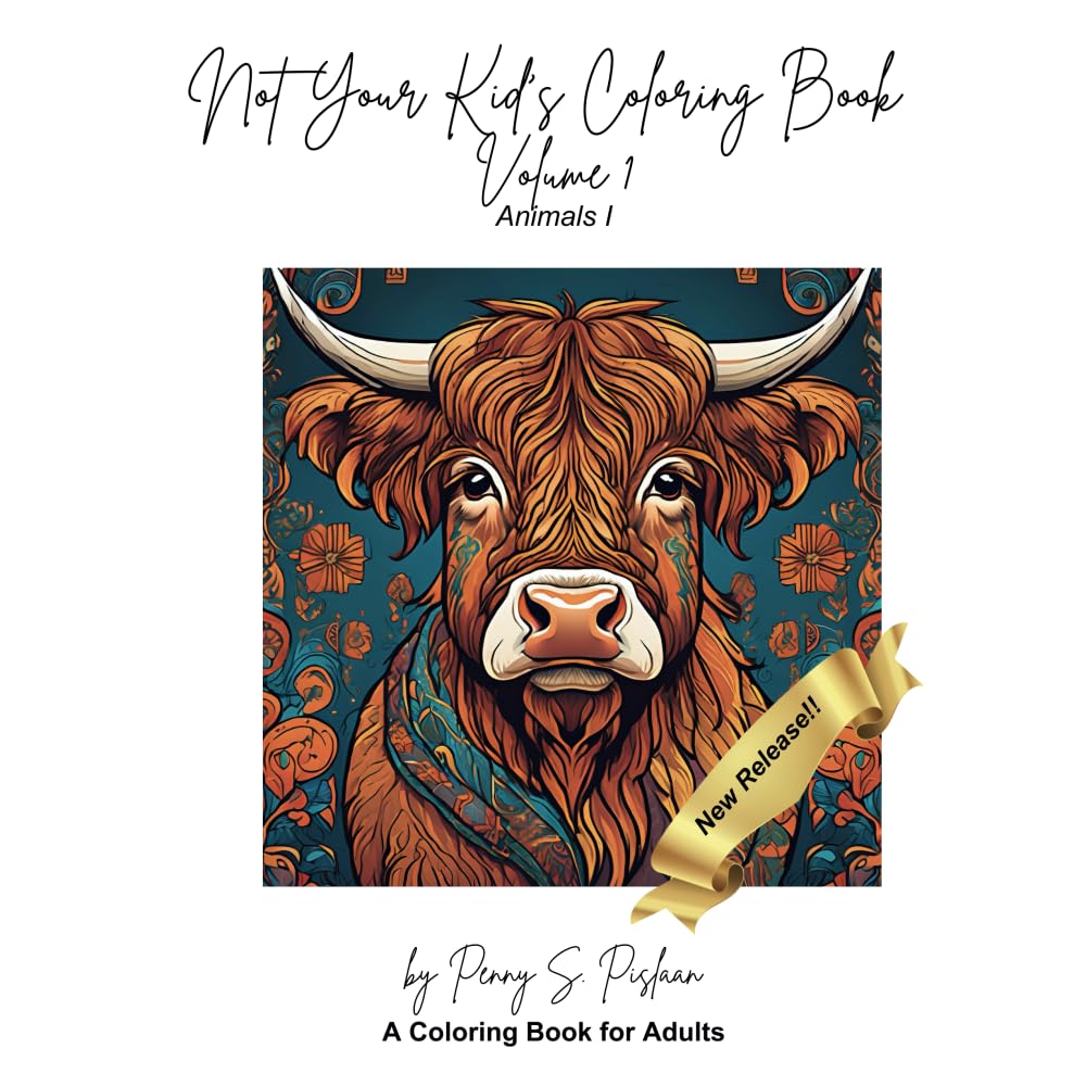 Not Your Kid's Coloring Book, Animals I: A Coloring Book for Adults Hobbies & Crafts