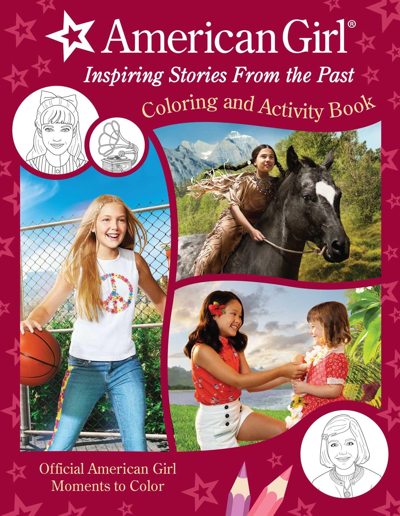 American Girl Coloring and Activity: Coloring and Activity | Official Coloring Book | American Girl Gifts for Girls Aged 8+ Parents & Children