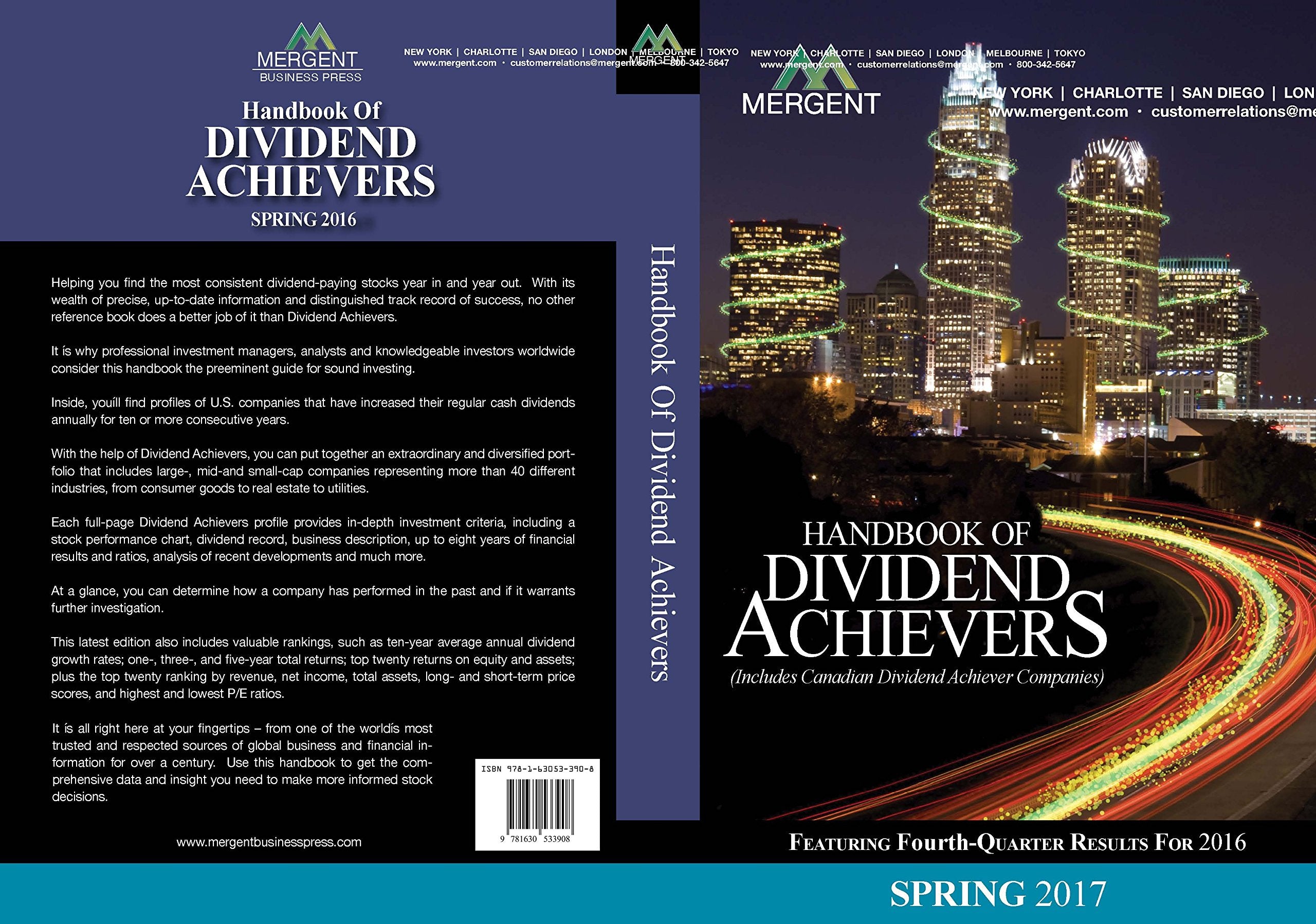 Product Image: Handbook of Dividend Achievers: Fall Edition