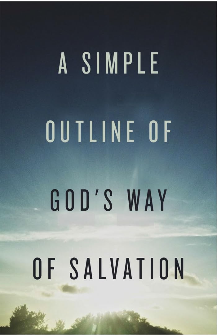 A Simple Outline of God`s Way of Salvation (Pack of 25) Religion & Esotericism