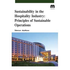 Sustainability in the Hospitality Industry: Principles of sustainable operations Tillerson Matthew, Books