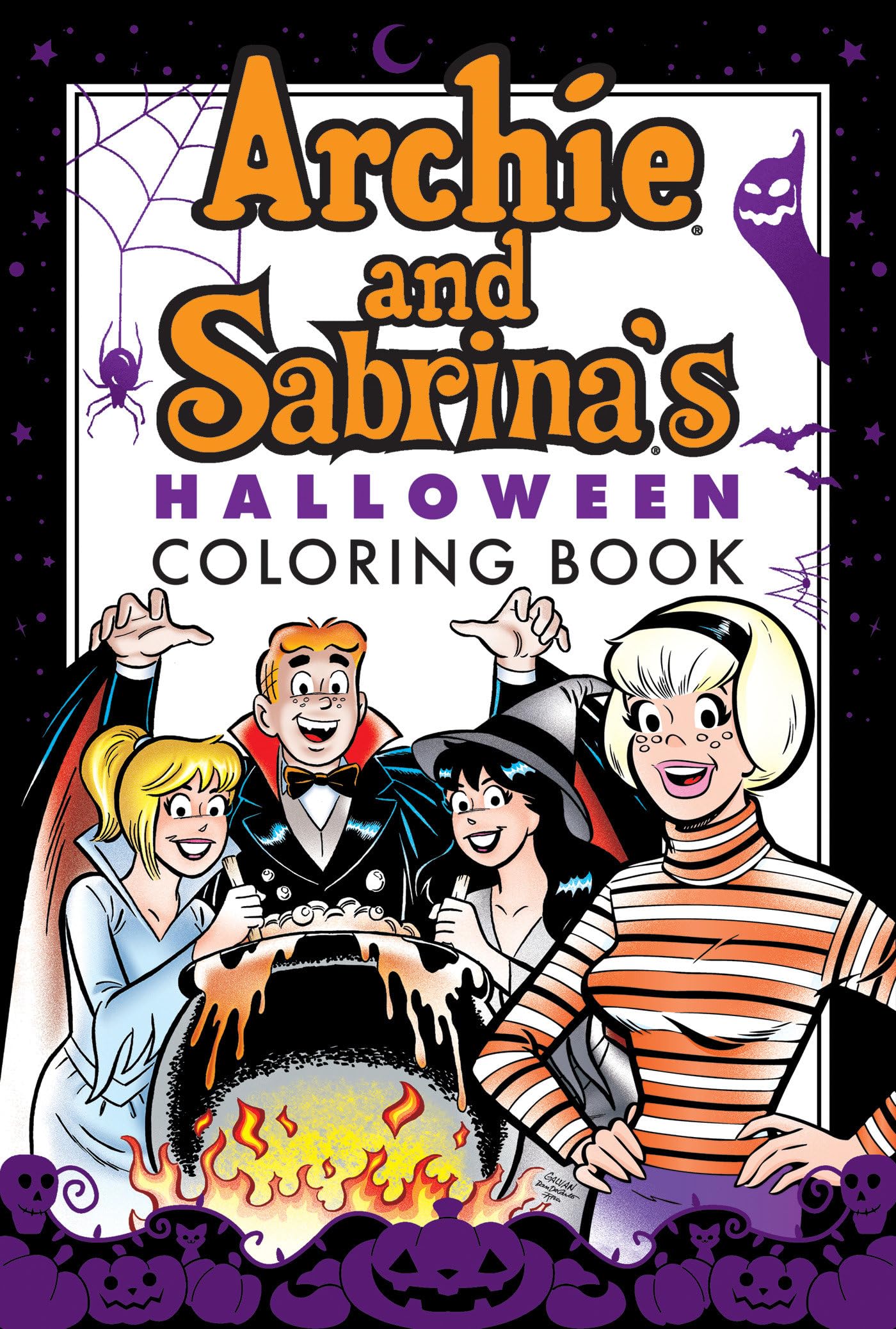 Archie & Sabrina's Halloween Coloring Book Manga
