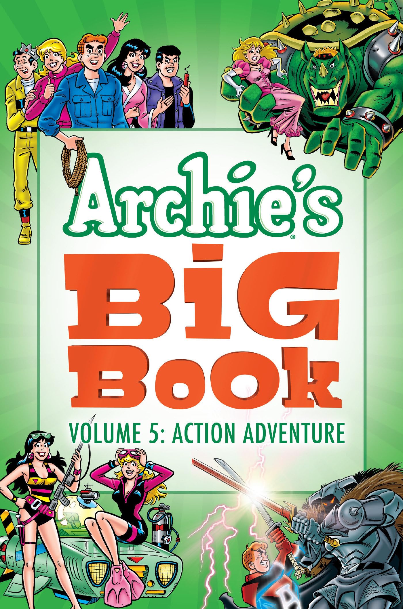 Archie's Big Book Vol. 5: Action Adventure Manga