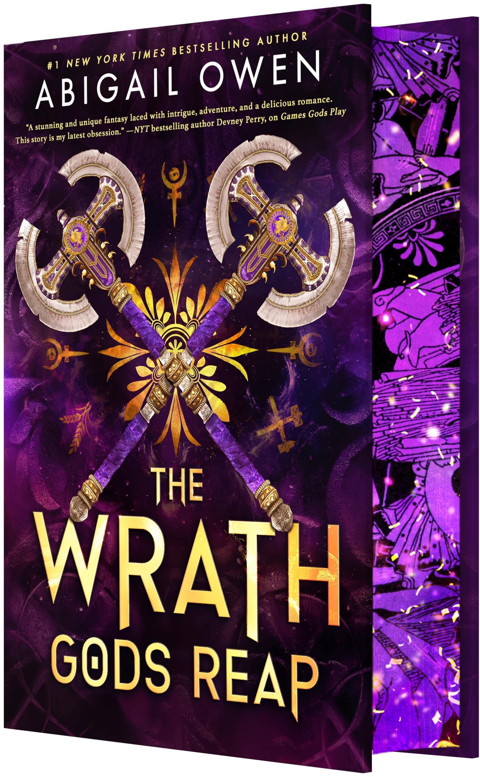 The Wrath Gods Reap (Crucible, 3) Romance