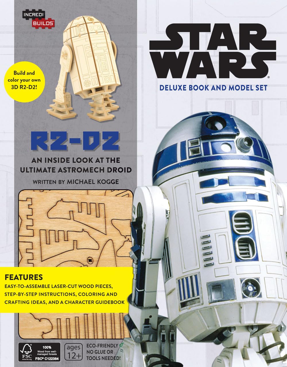 INCREDIBUILDS: STAR WARS: R2-D2 DELUXE BOOK AND MODEL SET: R2-D2: An Inside Look at the Ultimate Astromech Droid Manga