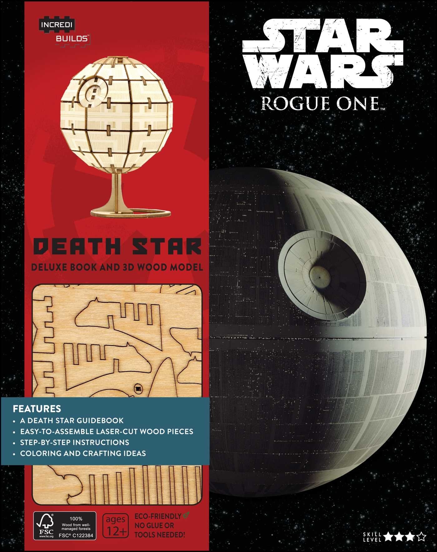 INCREDIBUILDS: STAR WARS: DEATH STAR DELUXE BOOK AND MODEL SET Manga
