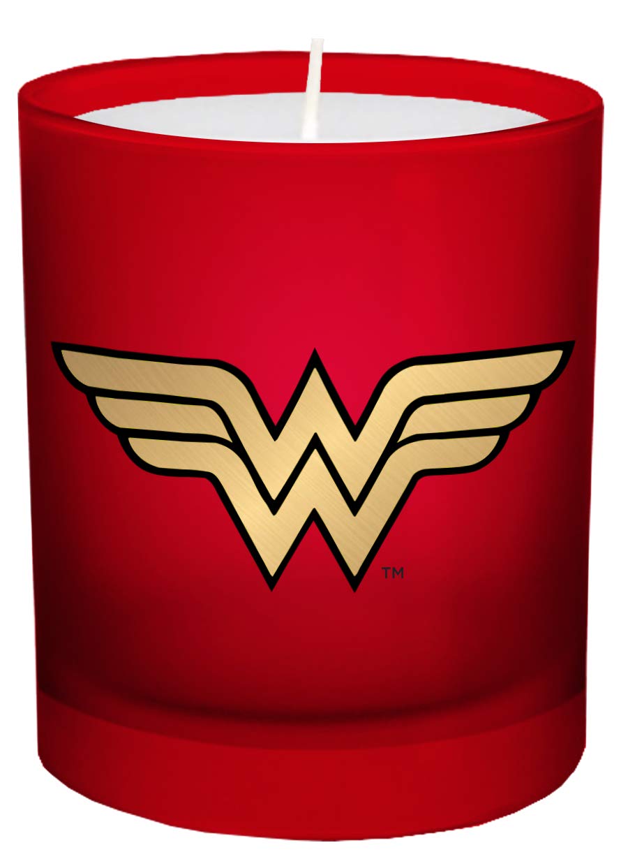DC Comics: Wonder Woman Large Glass Candle Business, Finance & Career