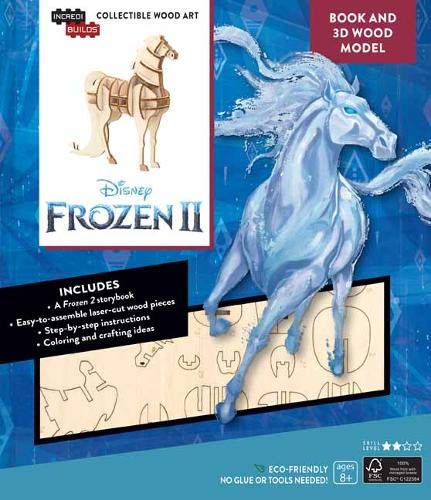 IncrediBuilds: Disney Frozen 2: Water Nokk Book and 3D Wood Model: Adventures of Arendelle Leisure, Home & Garden