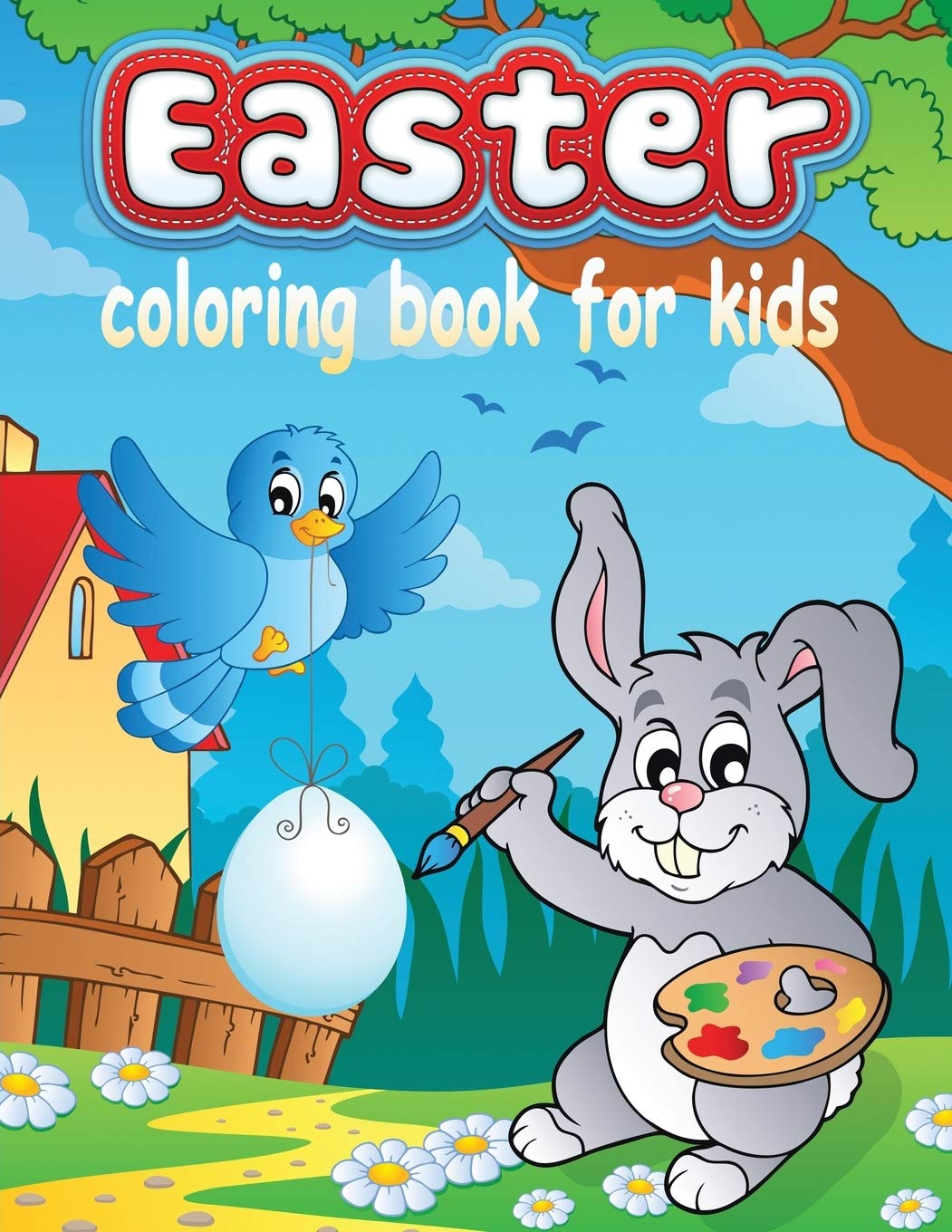 Easter Coloring Book for Kids (Kids Colouring Books Study Guides