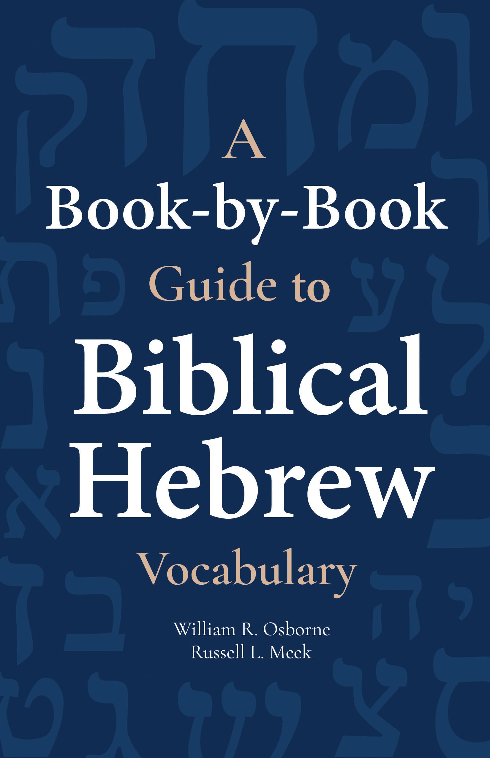 A Book-By-Book Guide to Bib Hebrew Vocab Social Sciences