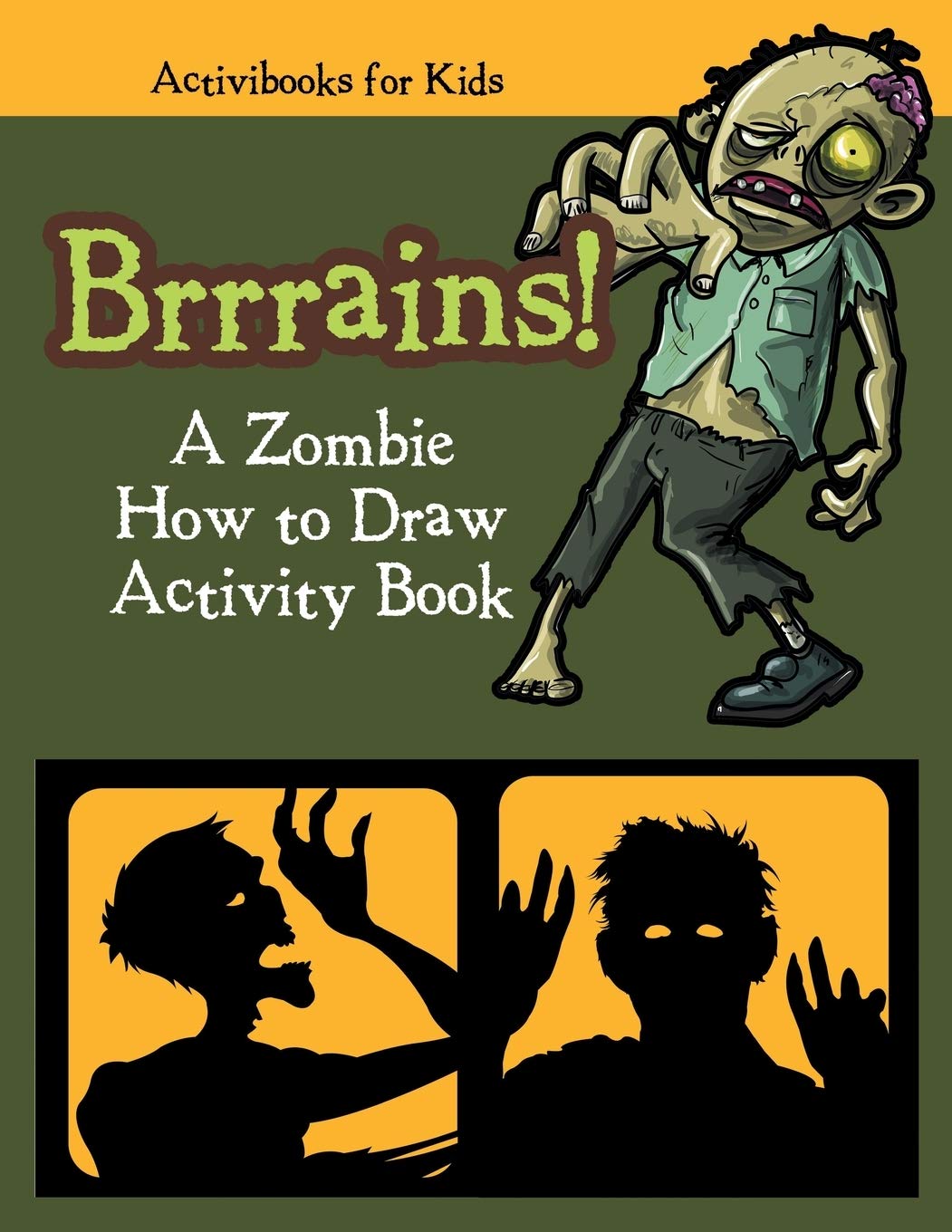 Brrrains! A Zombie How to Draw Activity Book Tiptoi & Games