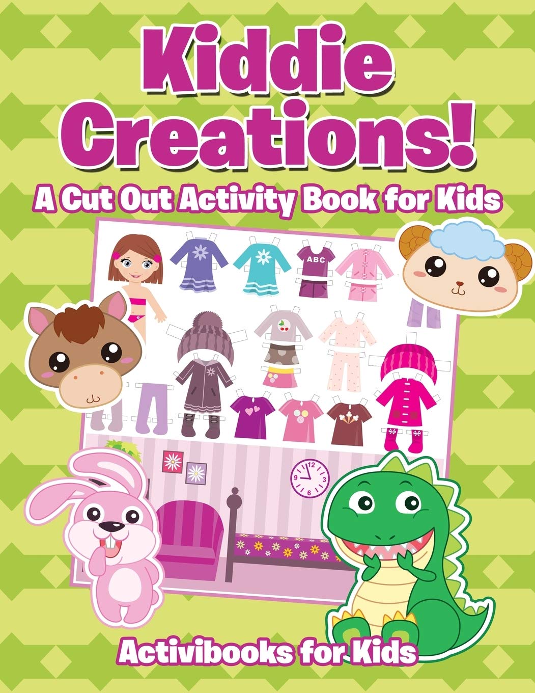 Kiddie Creations! A Cut Out Activity Book for Kids Novels & Short Stories