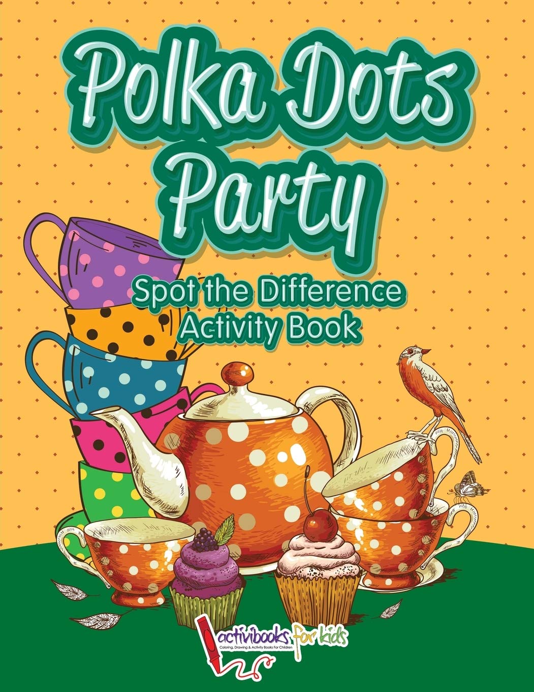 Polka Dots Party Spot the Difference Activity Book Tiptoi & Games