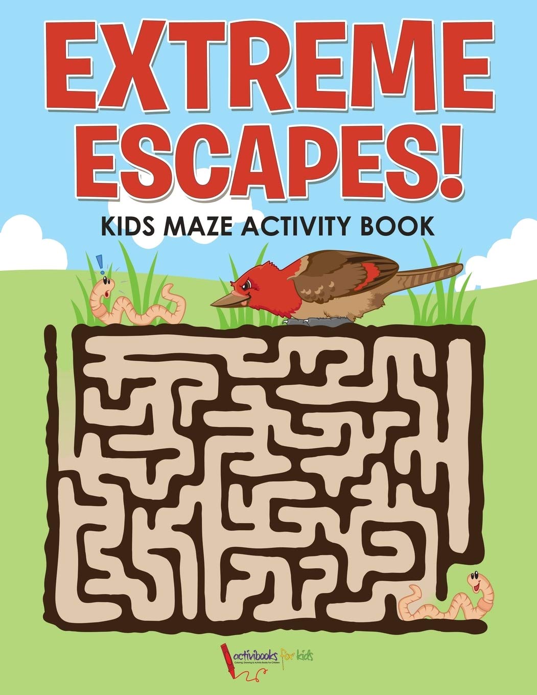 Extreme Escapes! Kids Maze Activity Book Novels & Short Stories