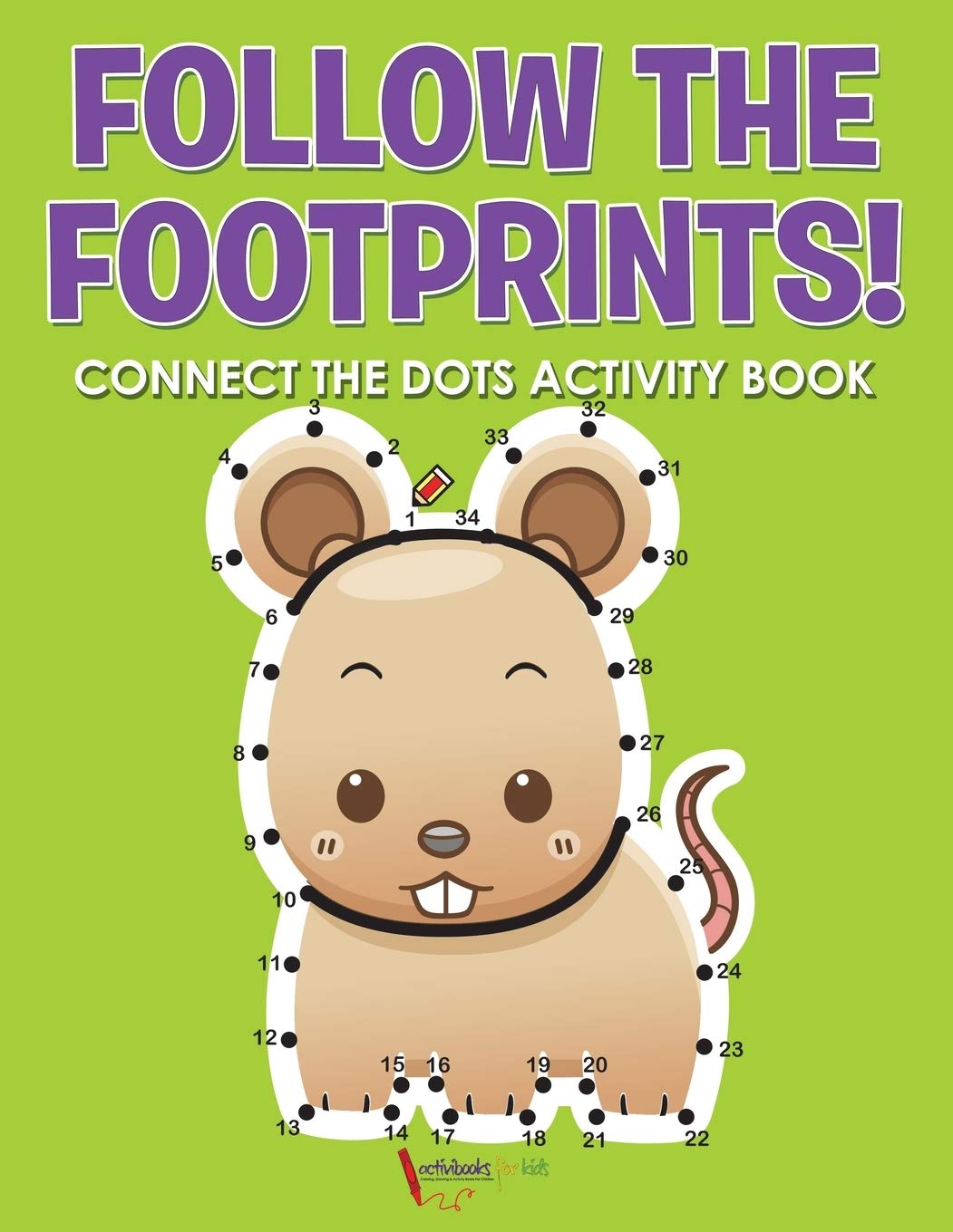Follow the Footprints! Connect the Dots Activity Book Novels & Short Stories