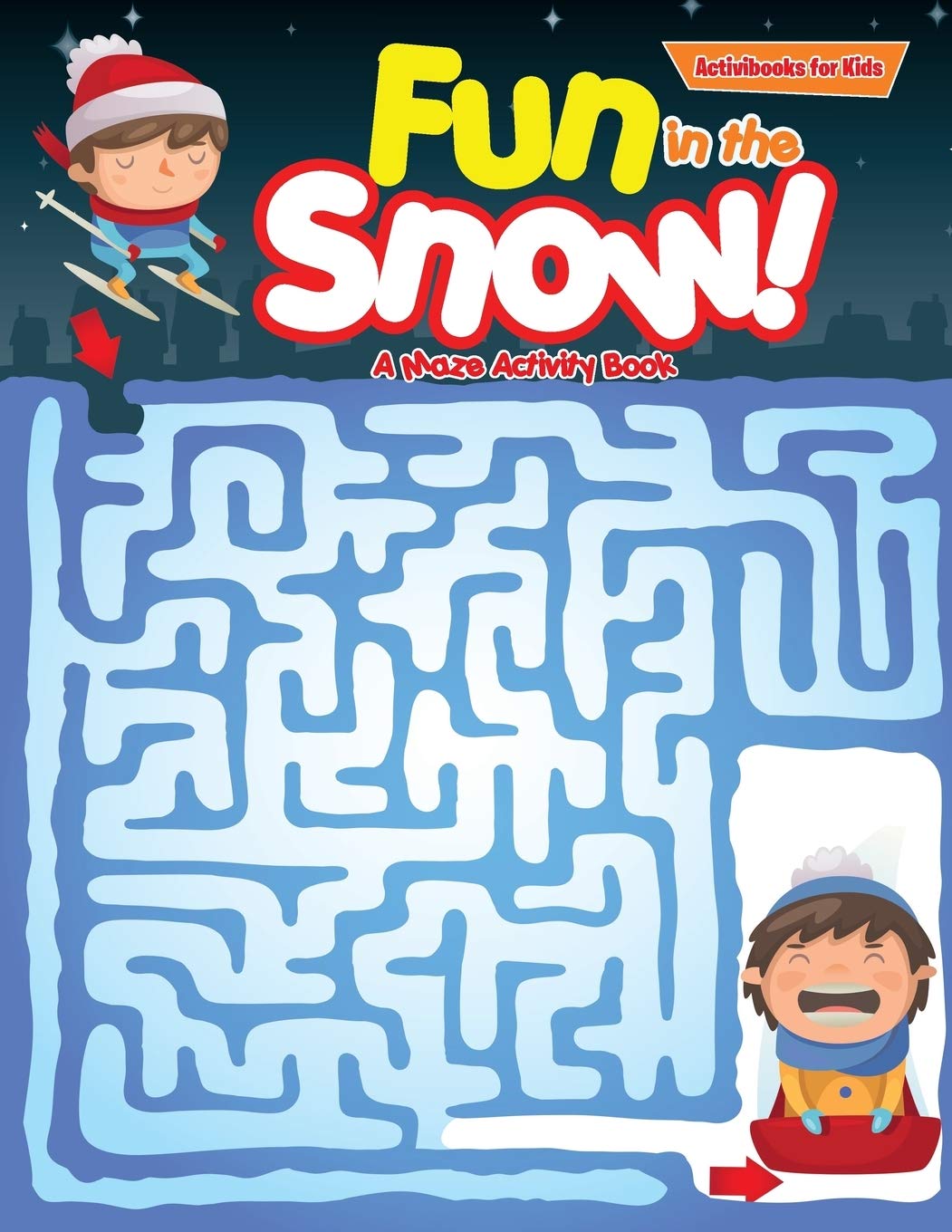 Fun in the Snow! A Maze Activity Book Tiptoi & Games