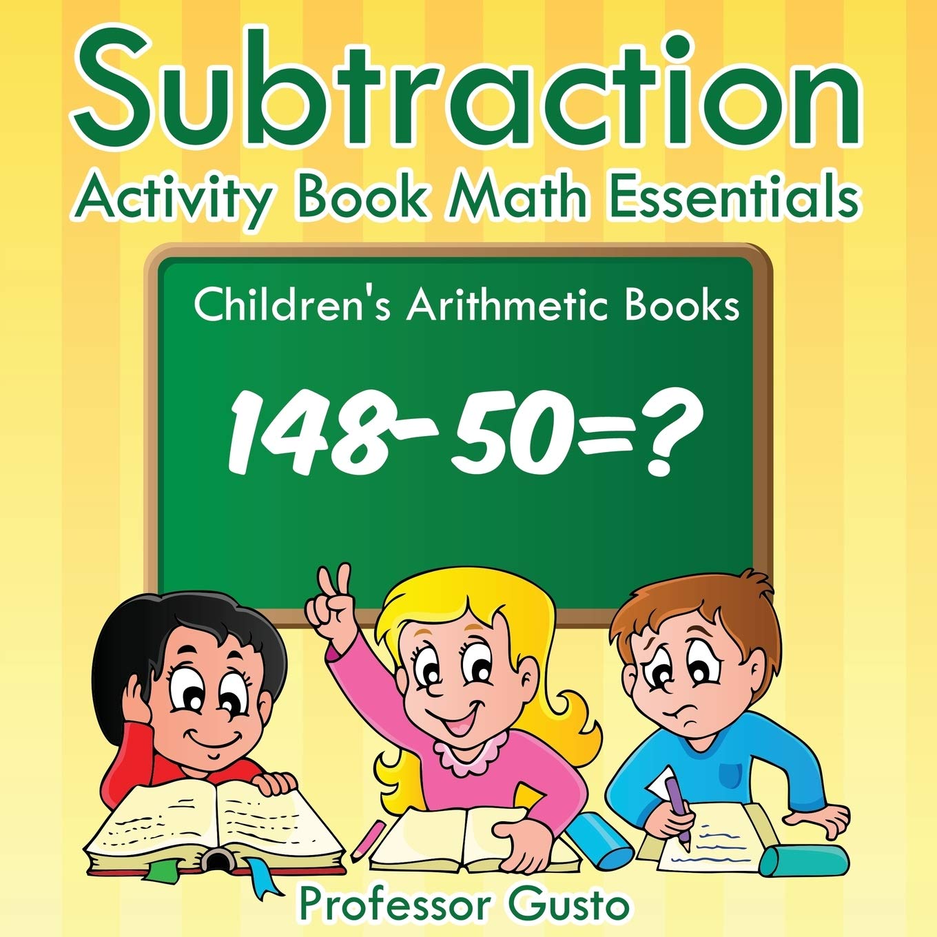 Product Image: Subtraction Activity Book Math Essentials | Children's Arithmetic Books