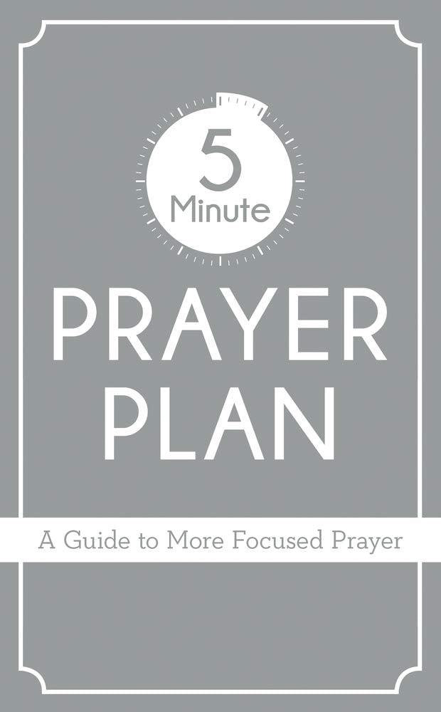 The 5-minute Prayer Plan: A Guide to More Focused Prayer Religion & Esotericism