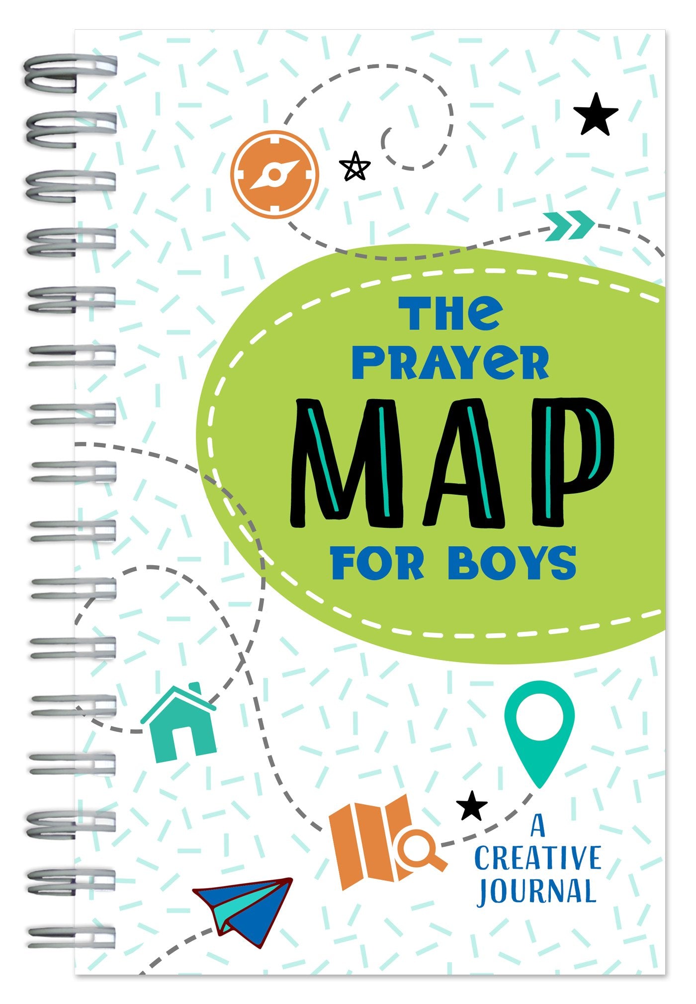 The Prayer Map for Boys: A Creative Journal (Faith Maps) Non-fiction