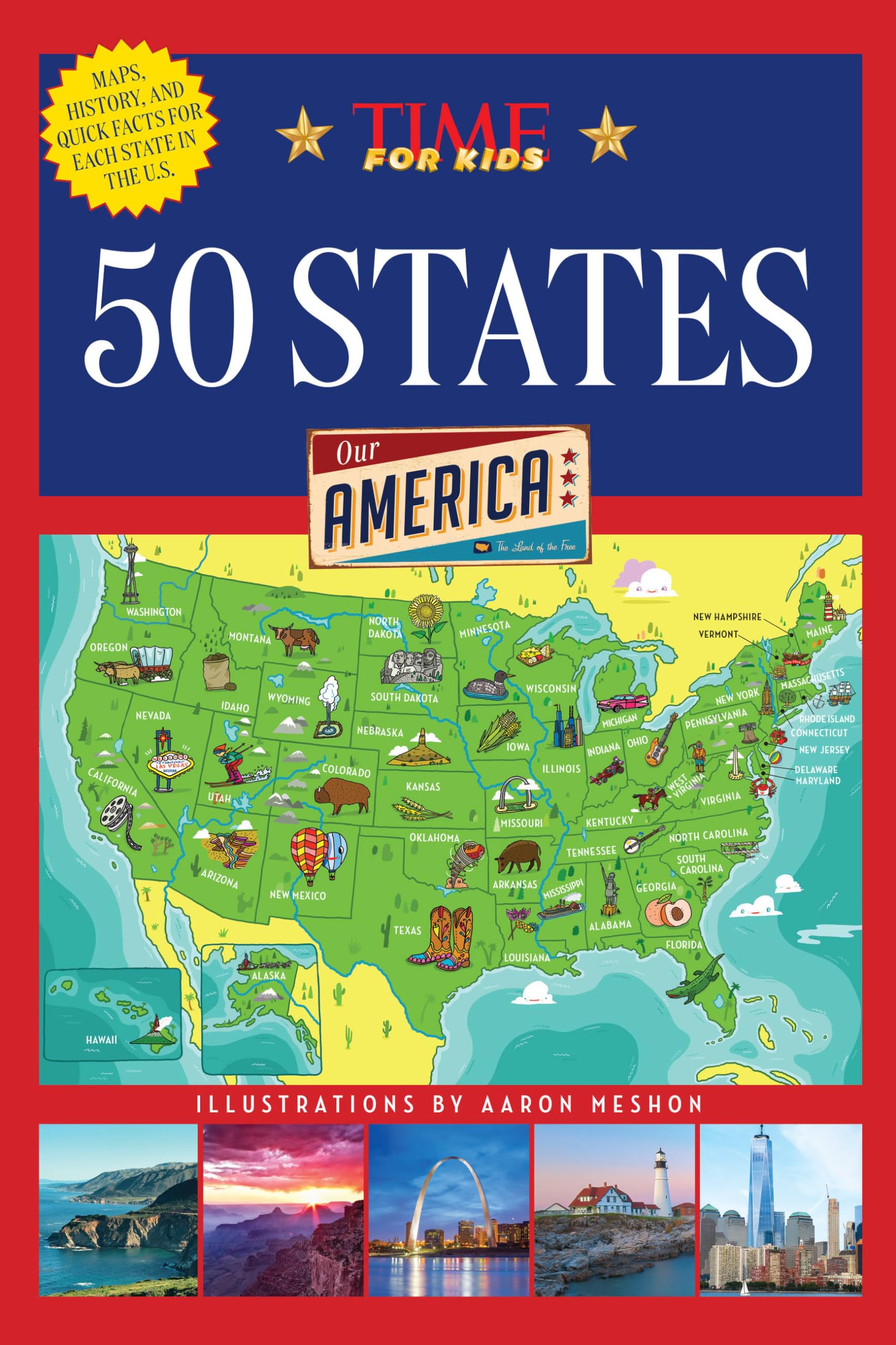 50 States (A TIME for Kids Book): Our America: a Time for Kids Book (America Handbooks, a TIME for Kids Series) Non-fiction