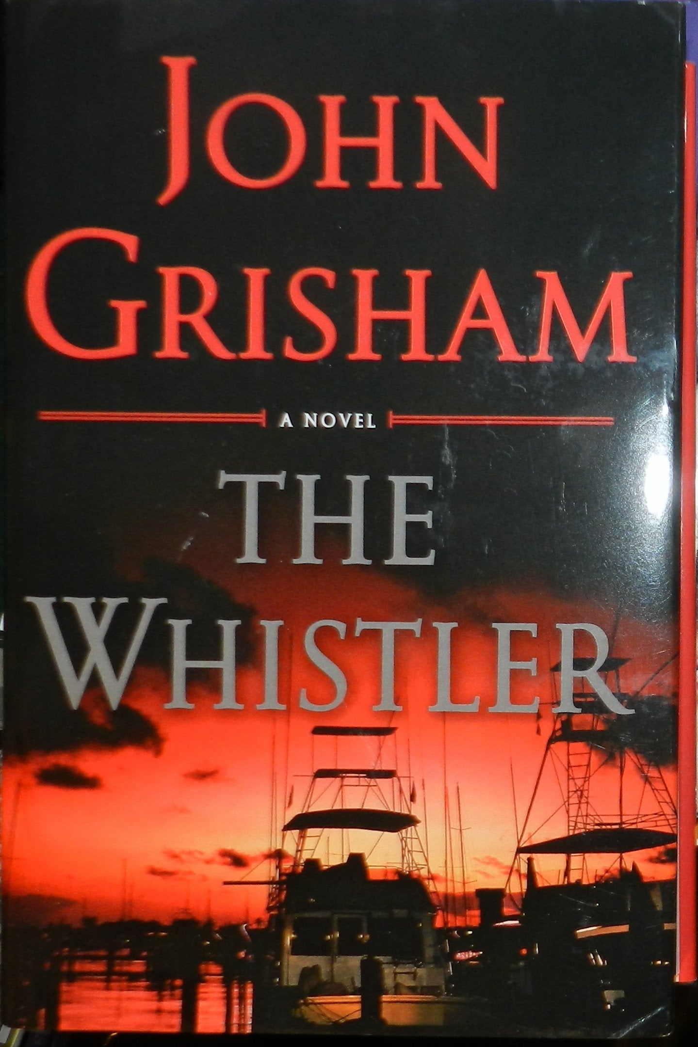 The Whistler John Grisham Large Print Hardbound Books