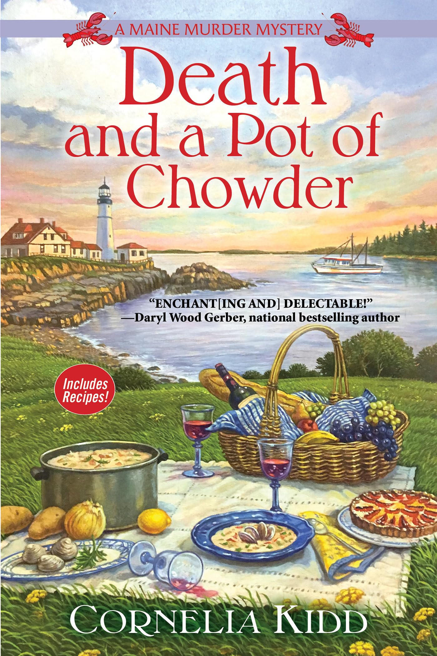 Death and a Pot of Chowder: A Maine Murder Mystery Poetry