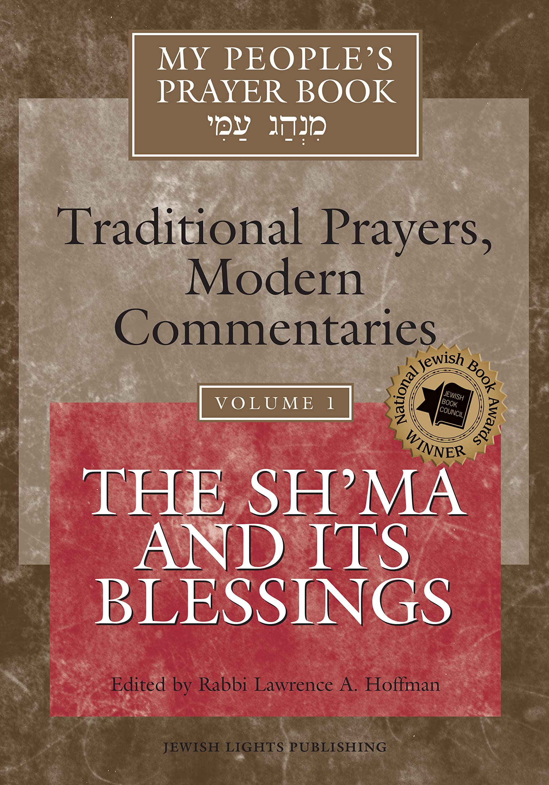 My People's Prayer Book Vol 1 Religion & Esotericism