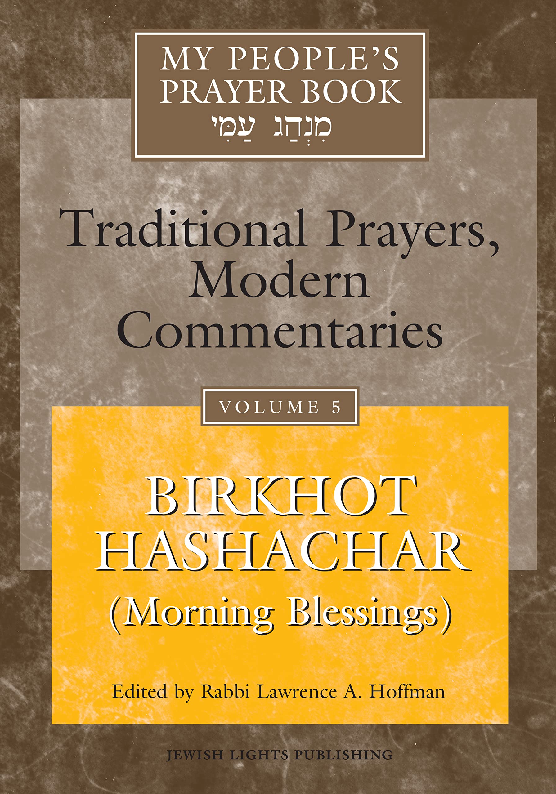 My People's Prayer Book Vol 5 Religion & Esotericism