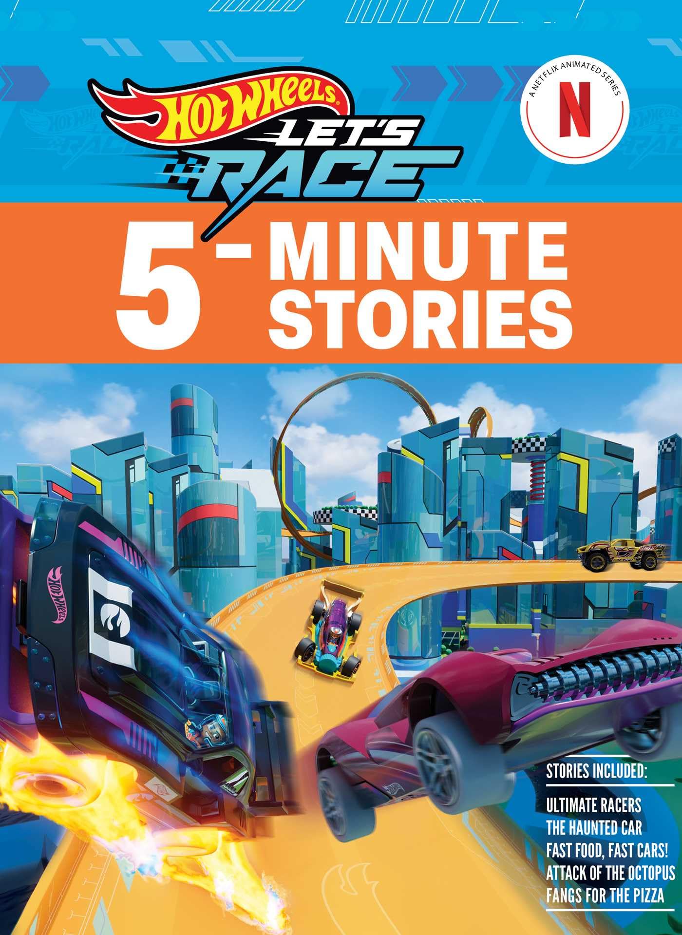 Hot Wheels Let's Race 5-minute Stories Leisure & Fun