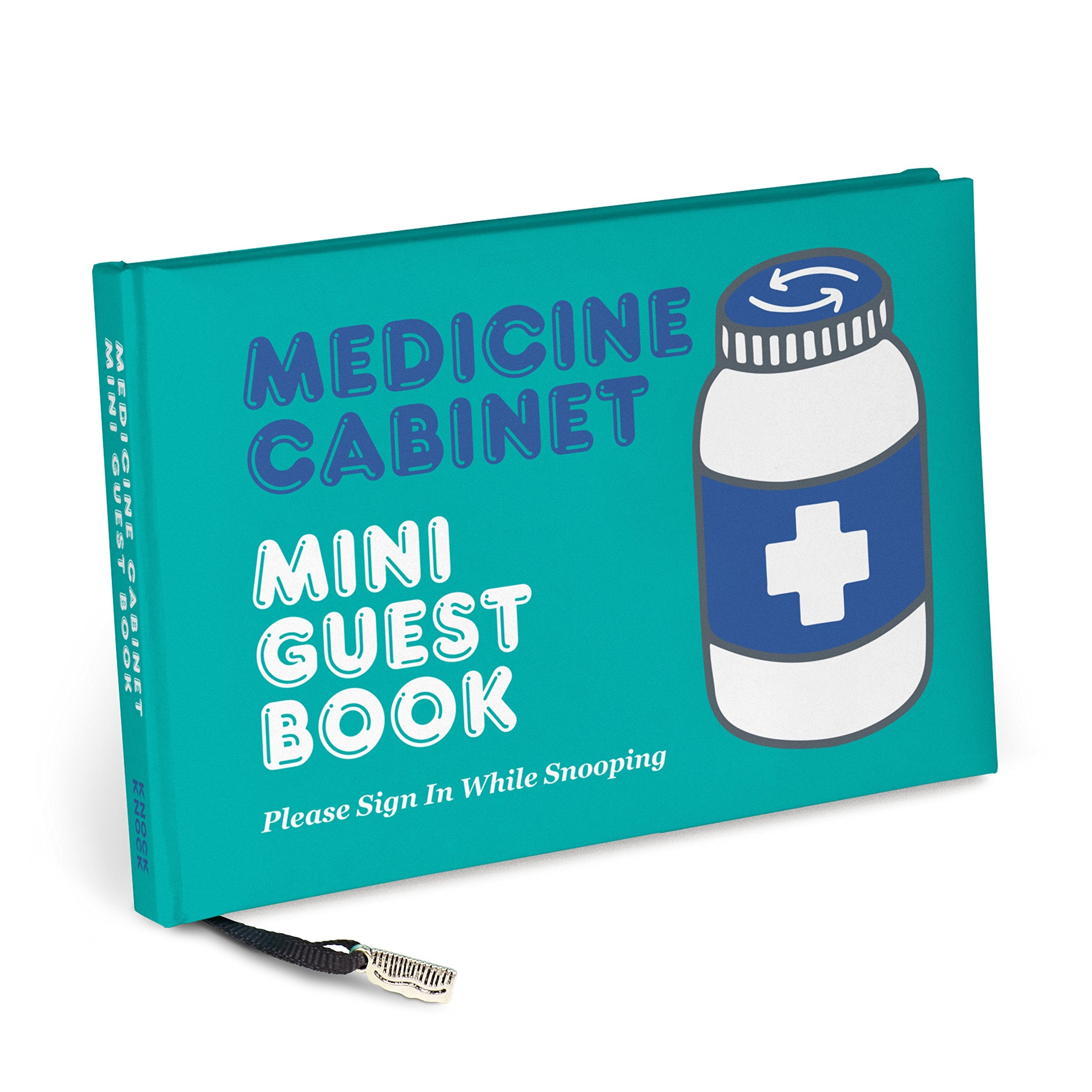 Knock Knock Medicine Cabinet Mini Guest Book Business, Finance & Career