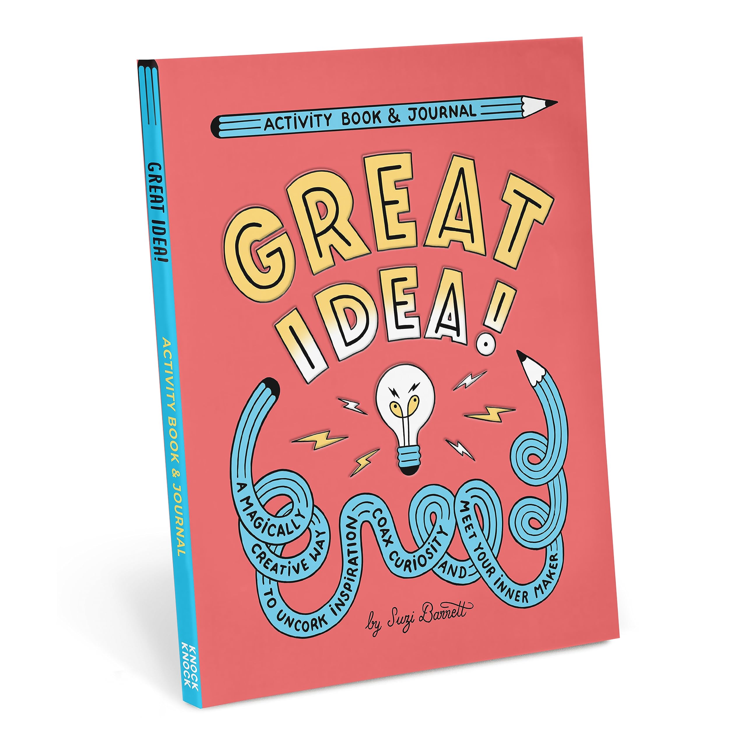 Great Idea! Activity Book & Journal: A Magically Creative Way to Uncork Inspiration, Coax Creativity, And Meet Your Inner Maker (Knock Knock Activity Book & Journal) Leisure, Home & Garden