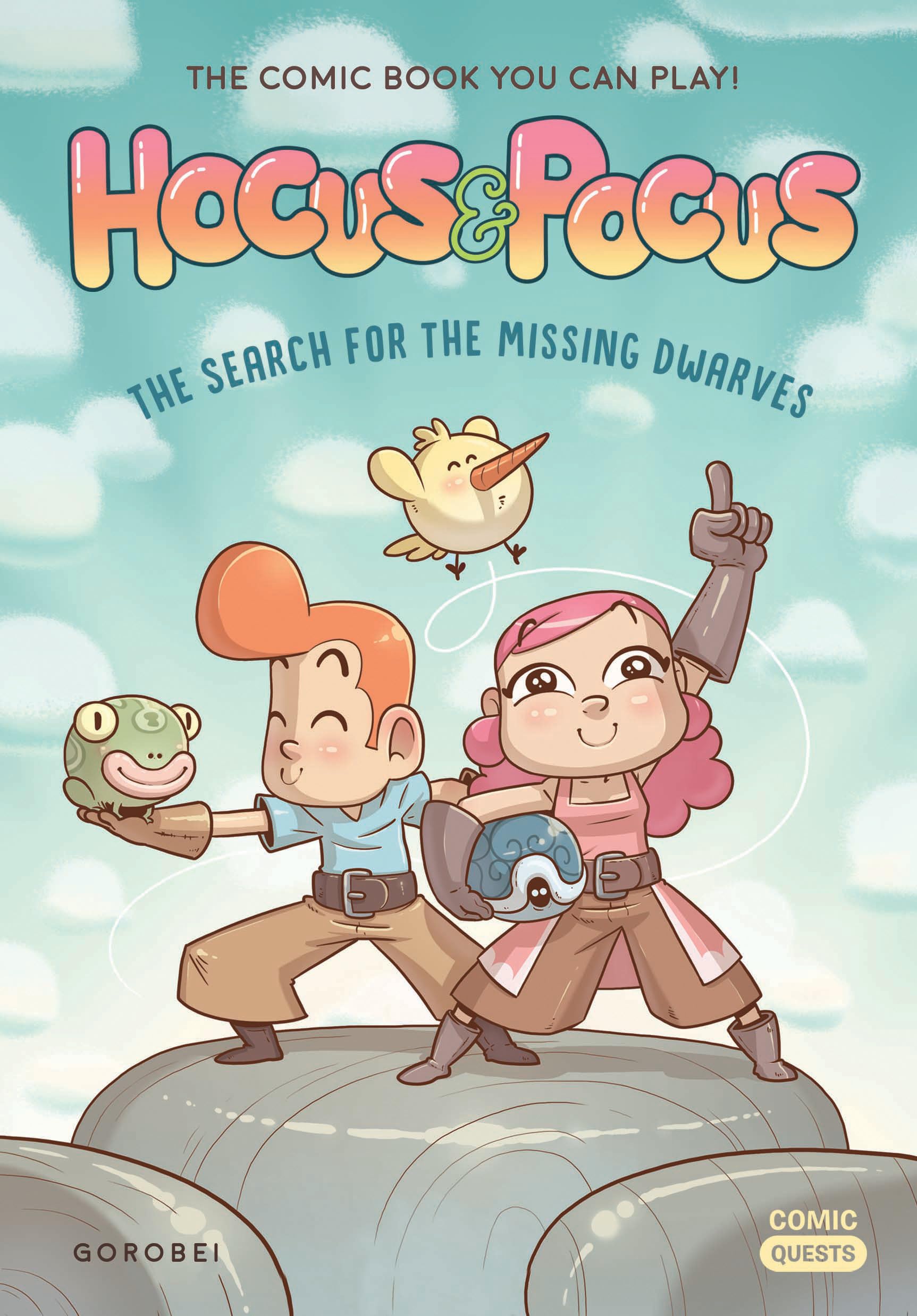 Hocus & Pocus: The Search for the Missing Dwarves: The Comic Book You Can Play (Comic Quests, Band 3) Manga