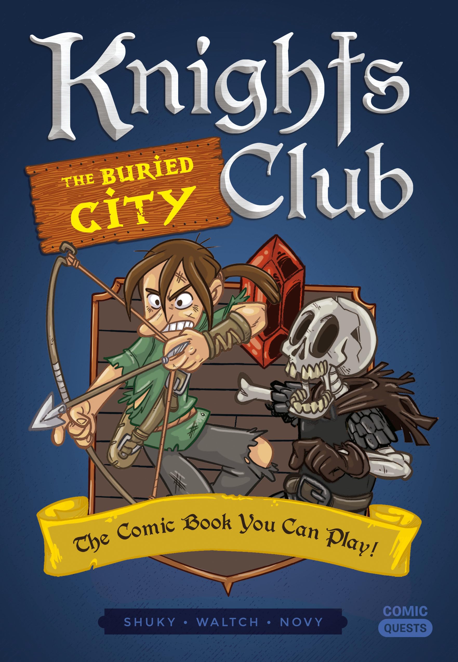 Knights Club: The Buried City Manga