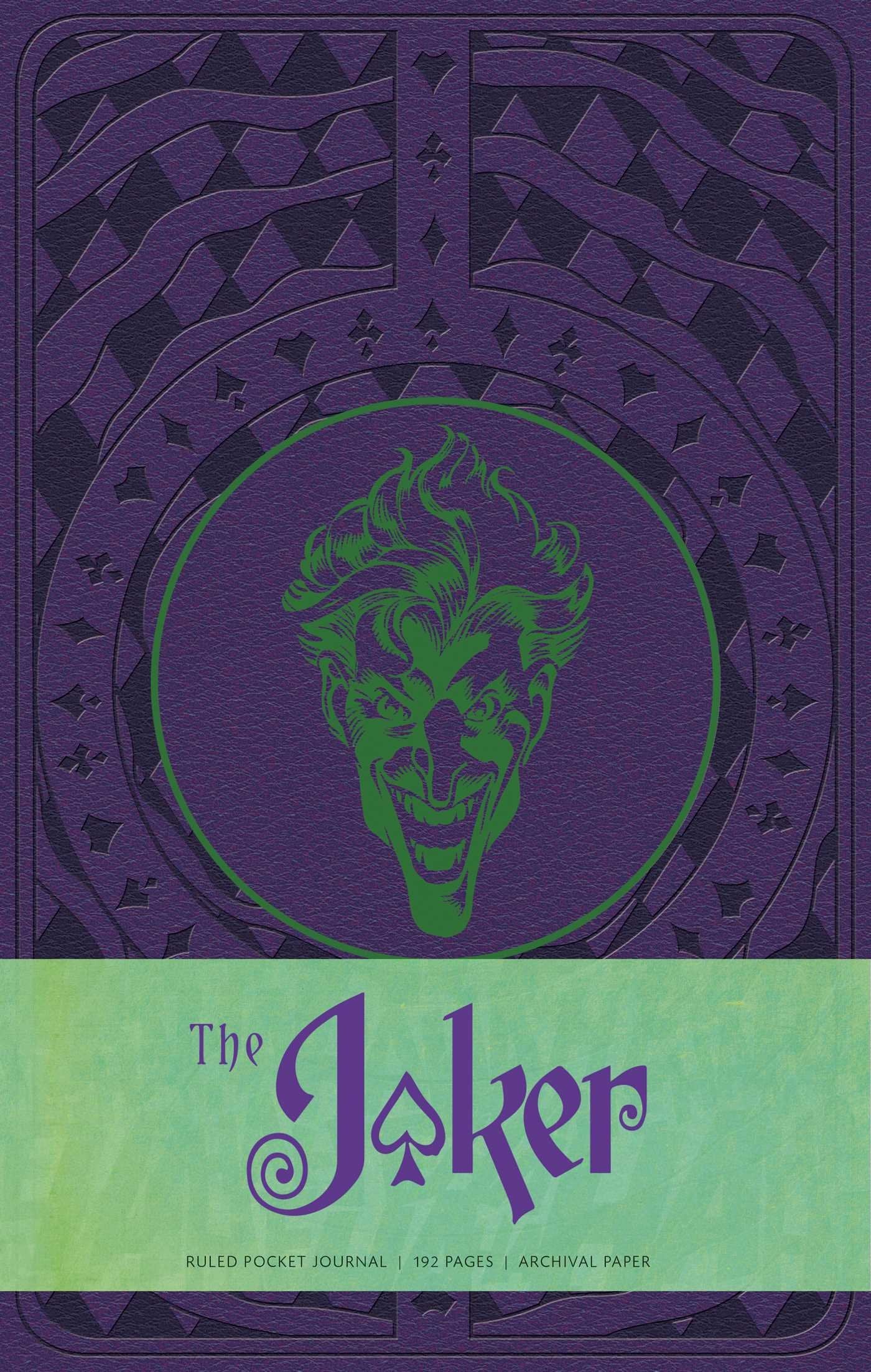 The Joker Ruled Pocket Journal (Comics) Social Sciences