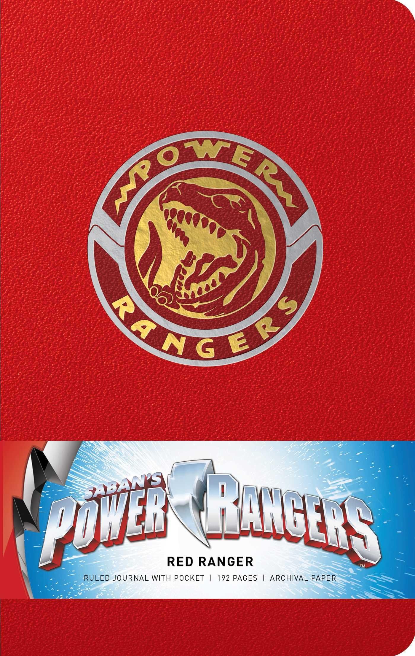 Power Rangers: Red Ranger Hardcover Ruled Journal (90's Classics) Contemporary literature